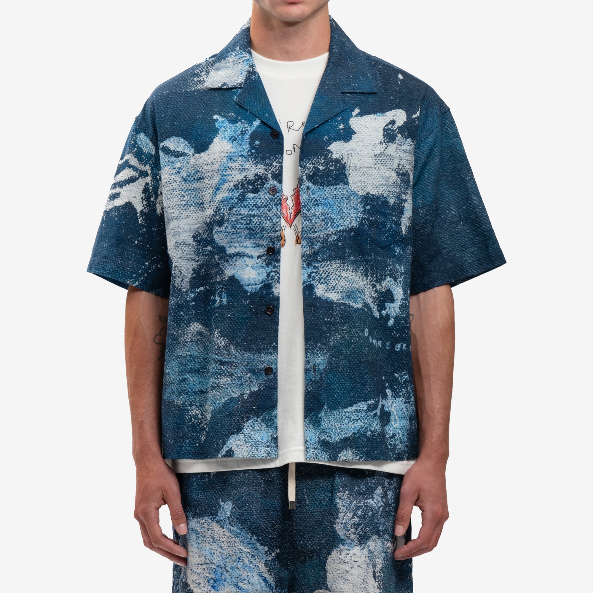 Dom Rebel The Deep Shirt Blue - 1