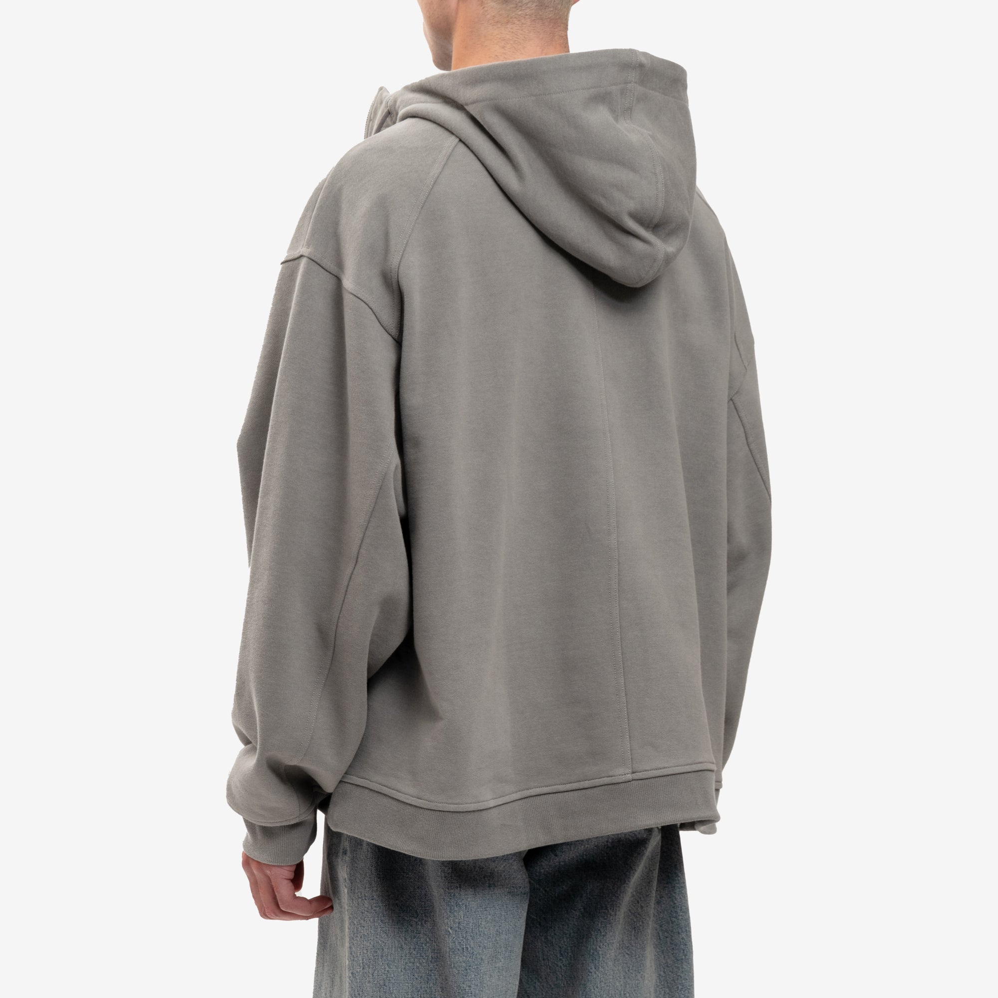 Juun.J Dyed Zip Hoody Beige - 3