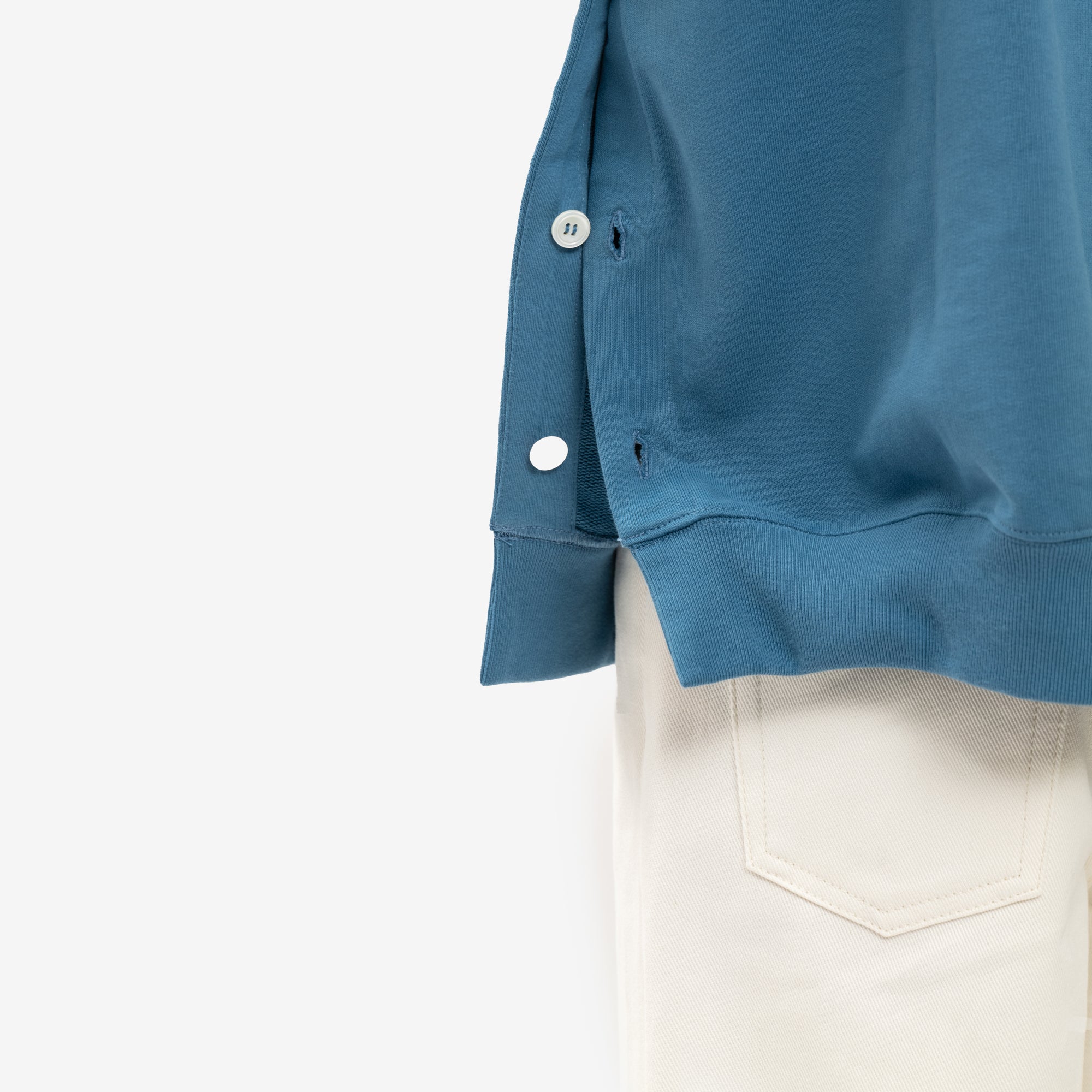 MARNI Stitch Collar Logo Hoody Opal - 6