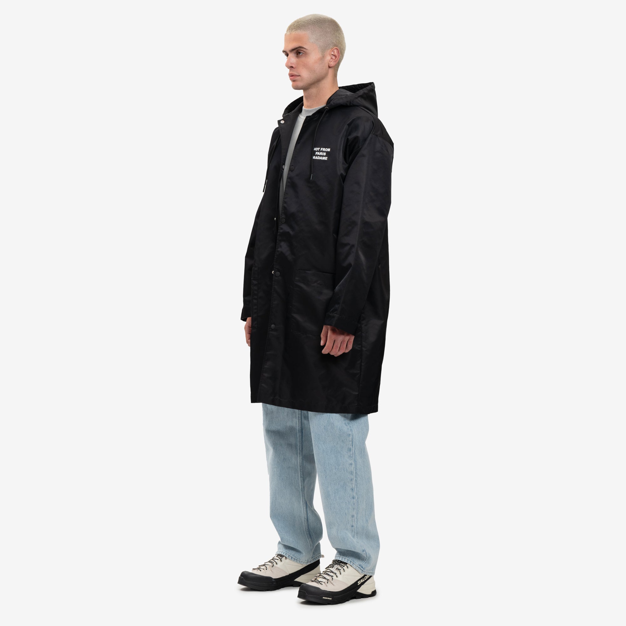 Drôle de Monsieur La Parka Slogan Black - 3