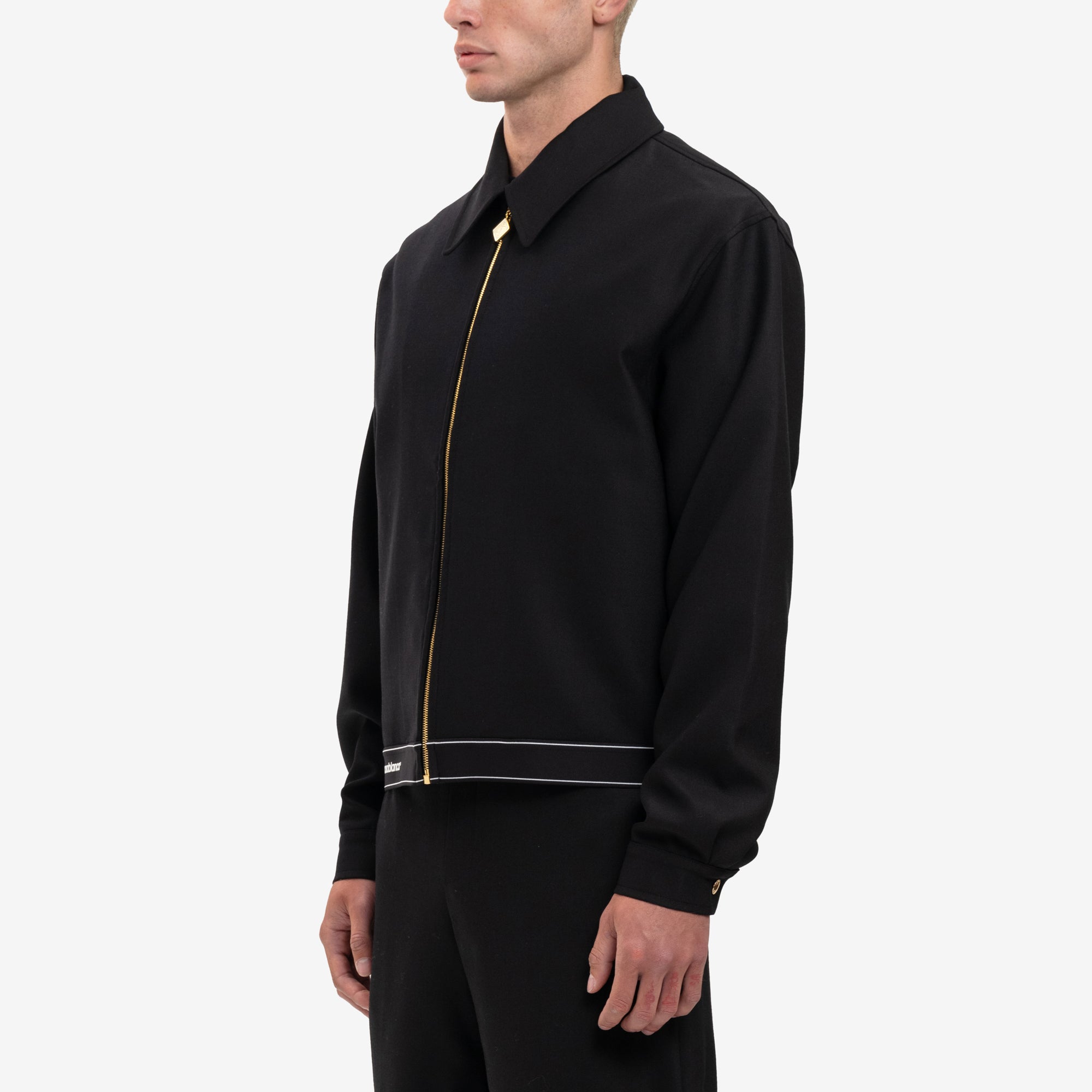 Casablanca Wool Sports Tailoring Jacket Black - 3