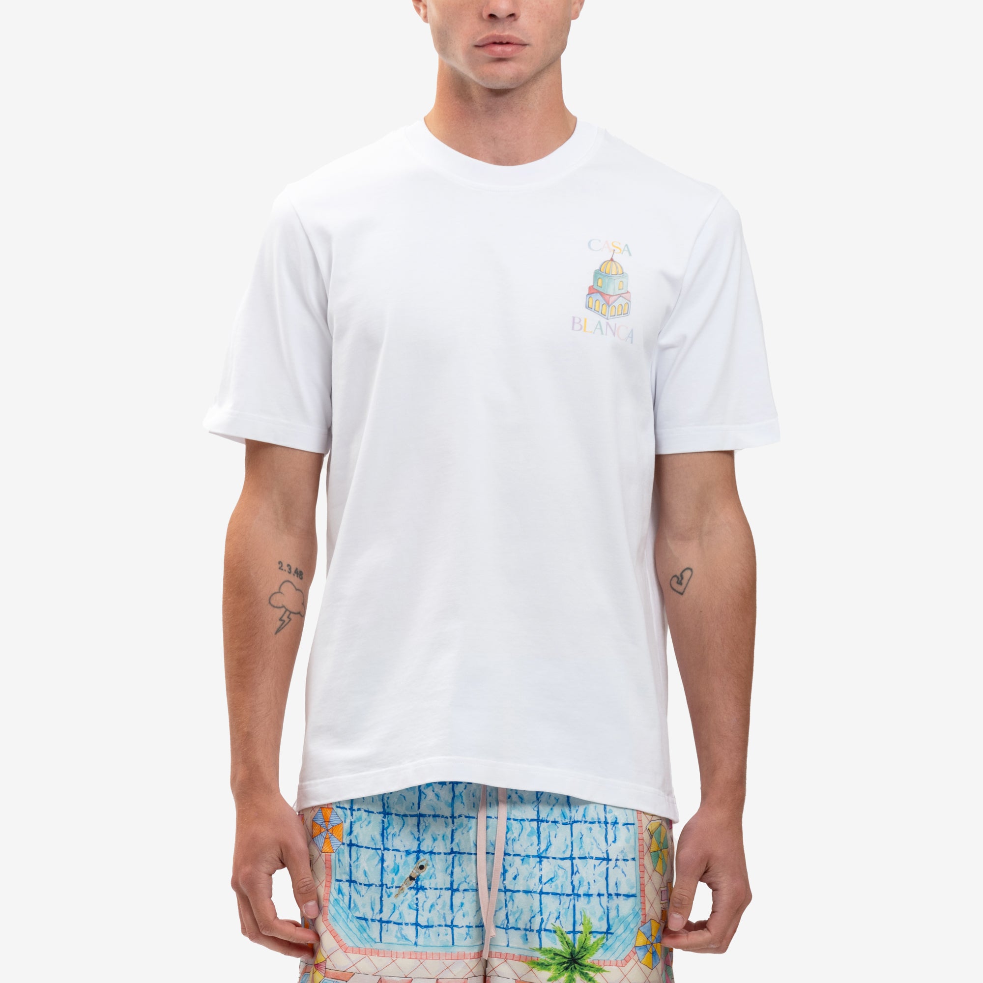 Casablanca Objets en Vrac T-Shirt White - 1