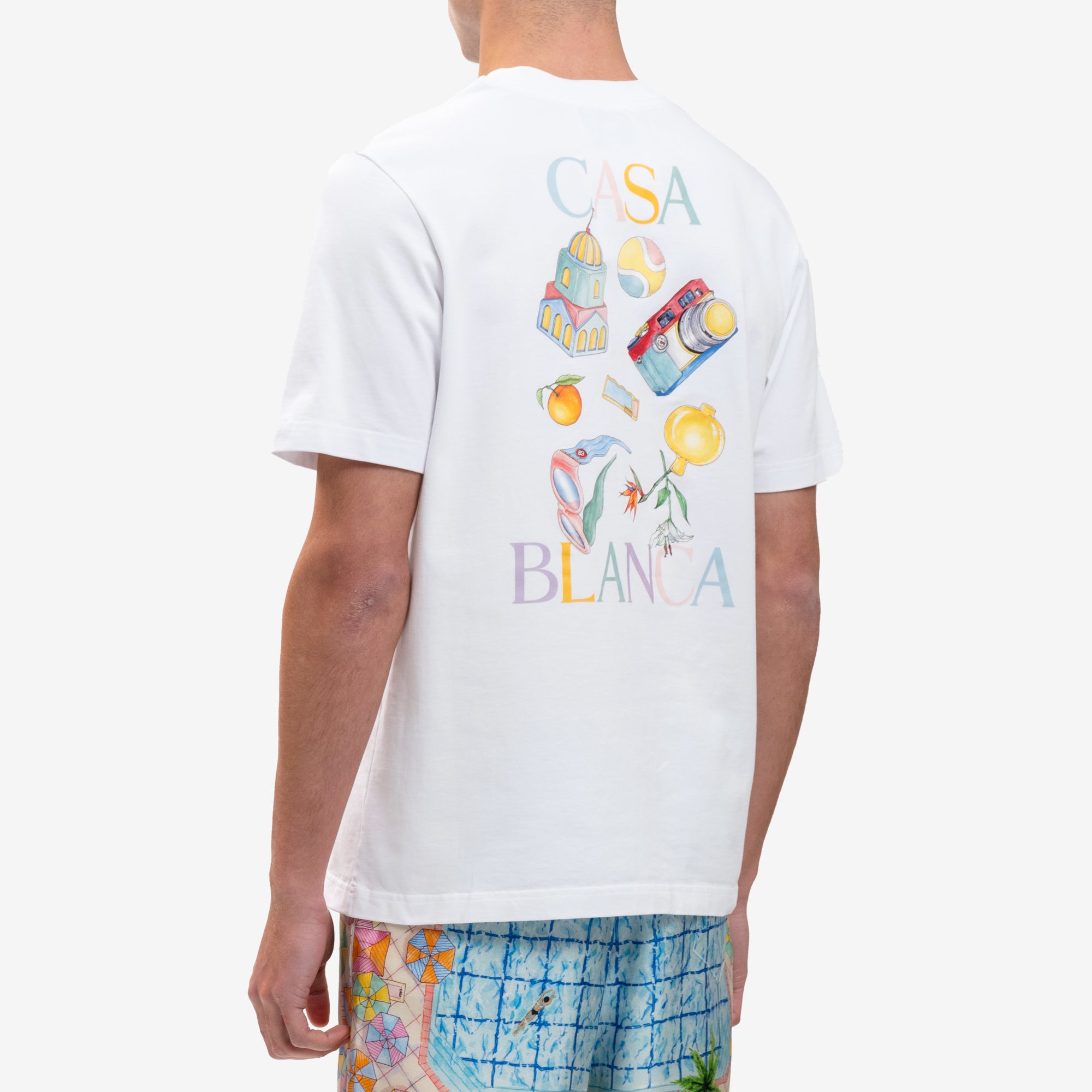 Casablanca Objets en Vrac T-Shirt White - 4