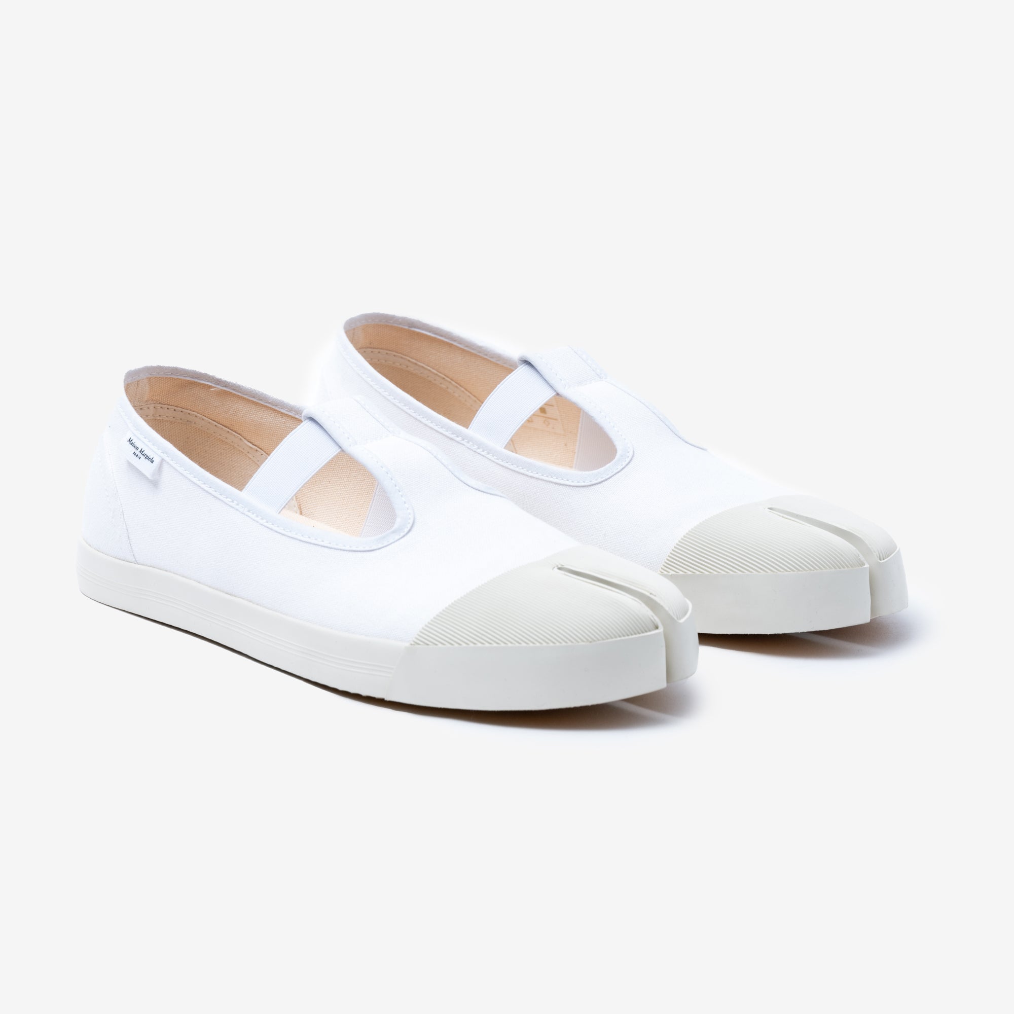 Maison Margiela On the Deck Tabi Boat Shoe White - 1