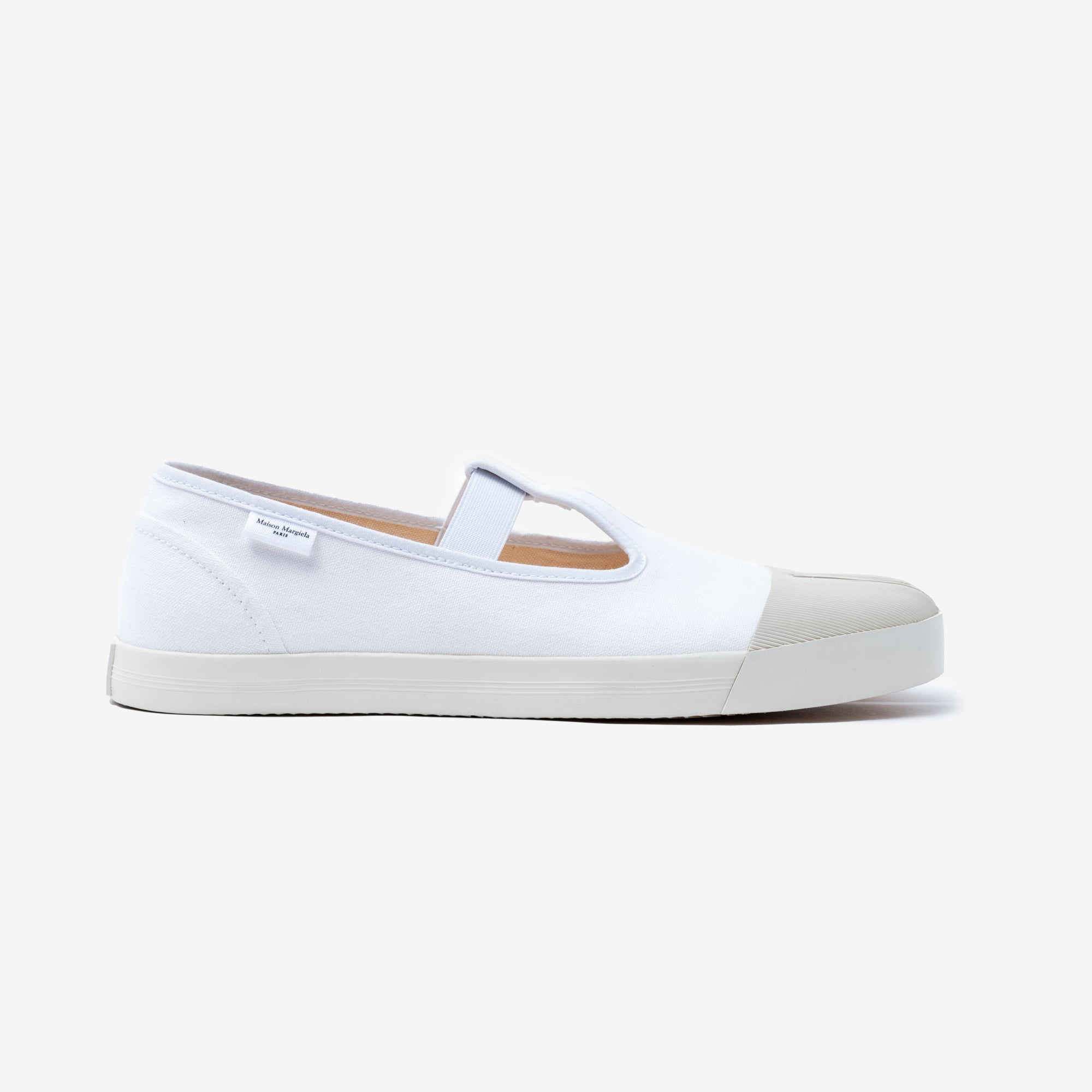 Maison Margiela On the Deck Tabi Boat Shoe White - 3