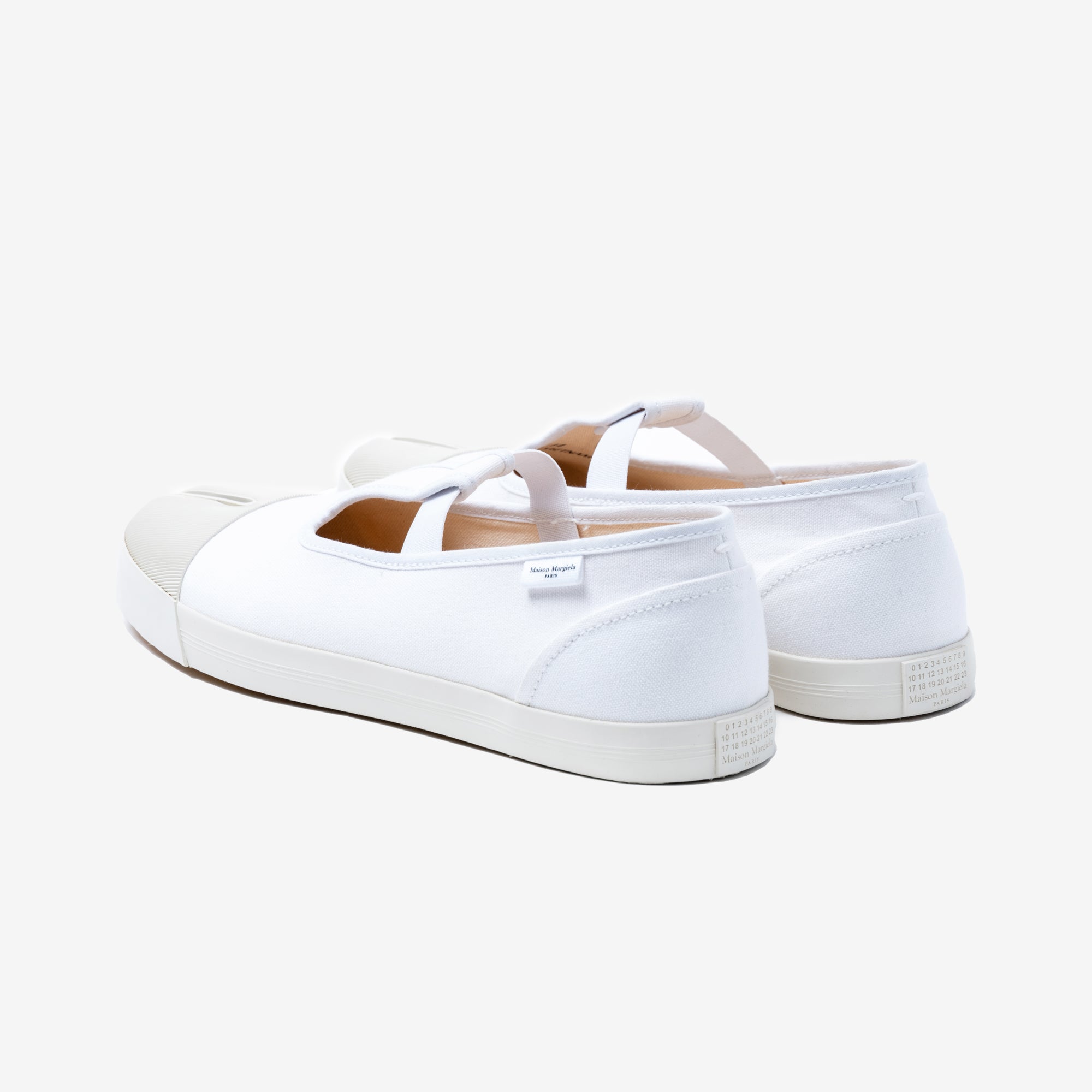 Maison Margiela On the Deck Tabi Boat Shoe White - 5