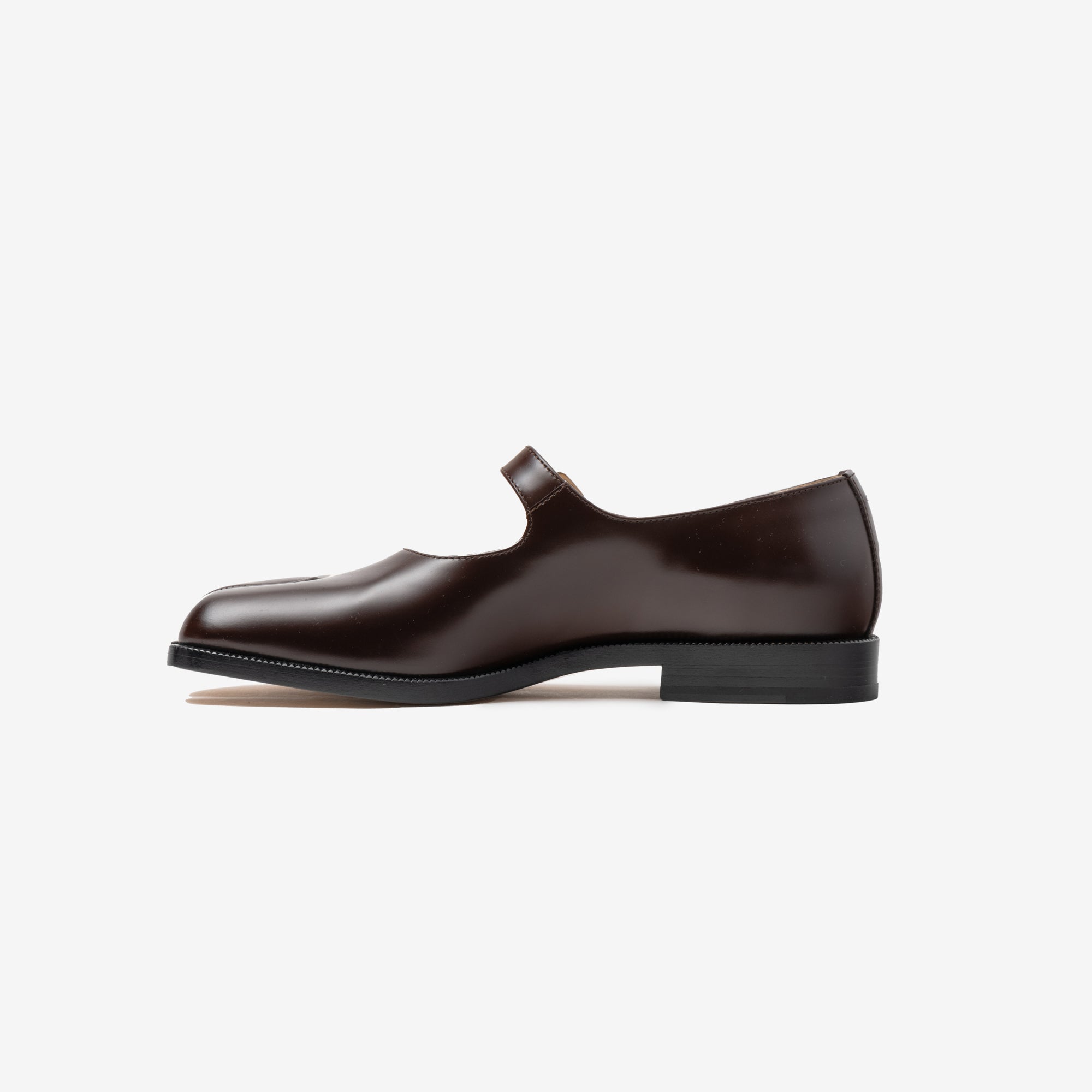 Maison Margiela Womens Tabi Mary Janes Chic Brown - 4
