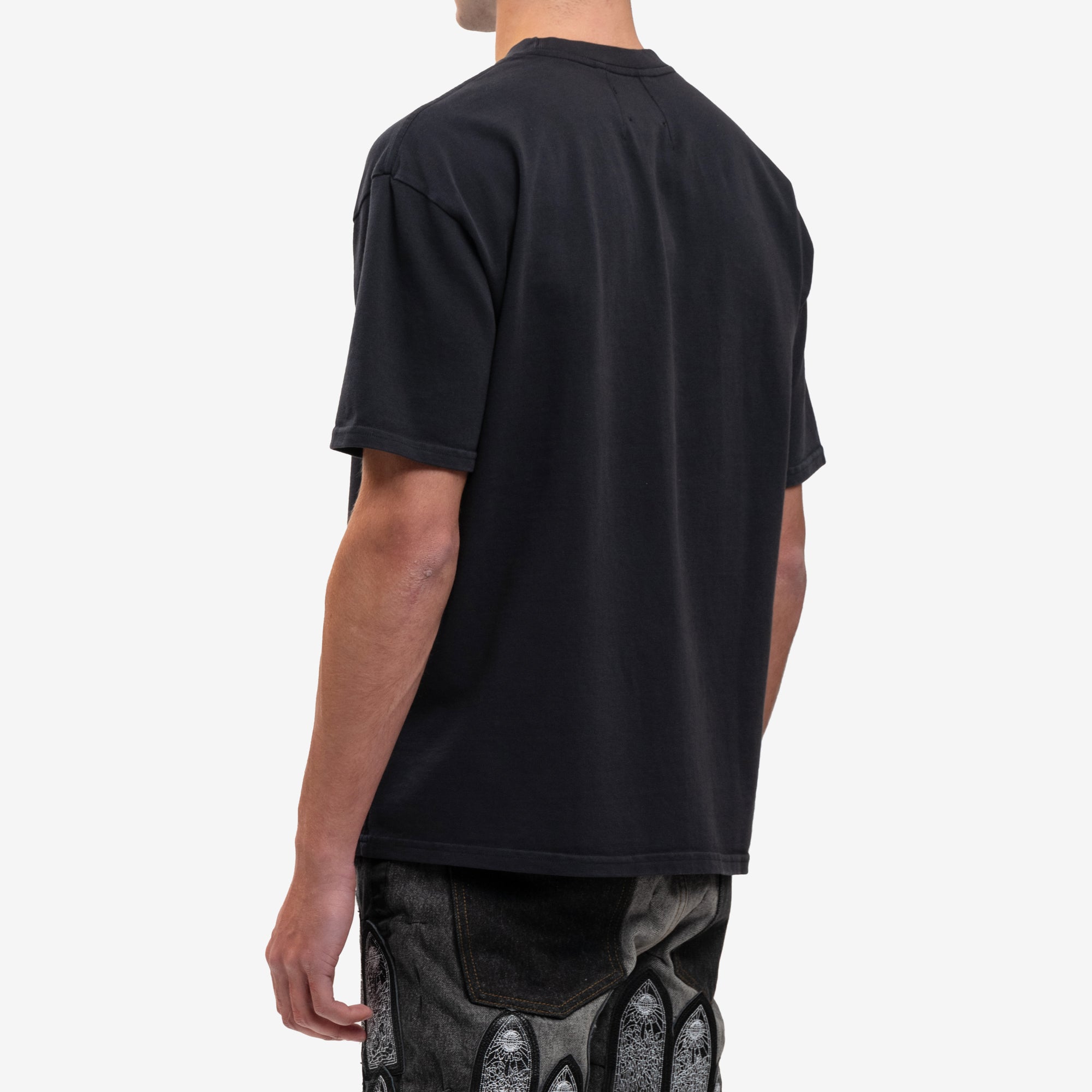 Rhude Black Diamond Vintage T-Shirt Vintage Black - 4