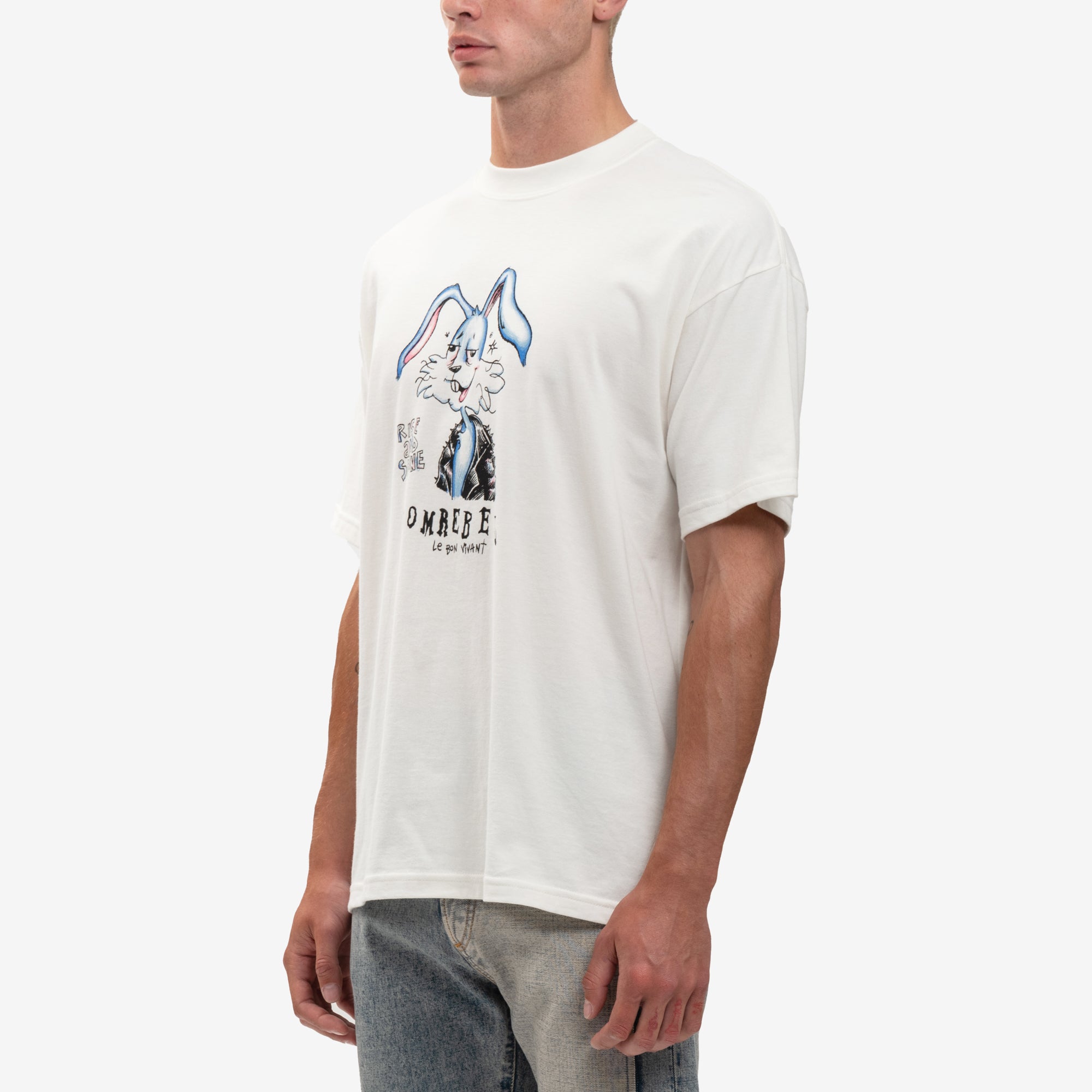 Dom Rebel Rise T-Shirt Ivory - 3