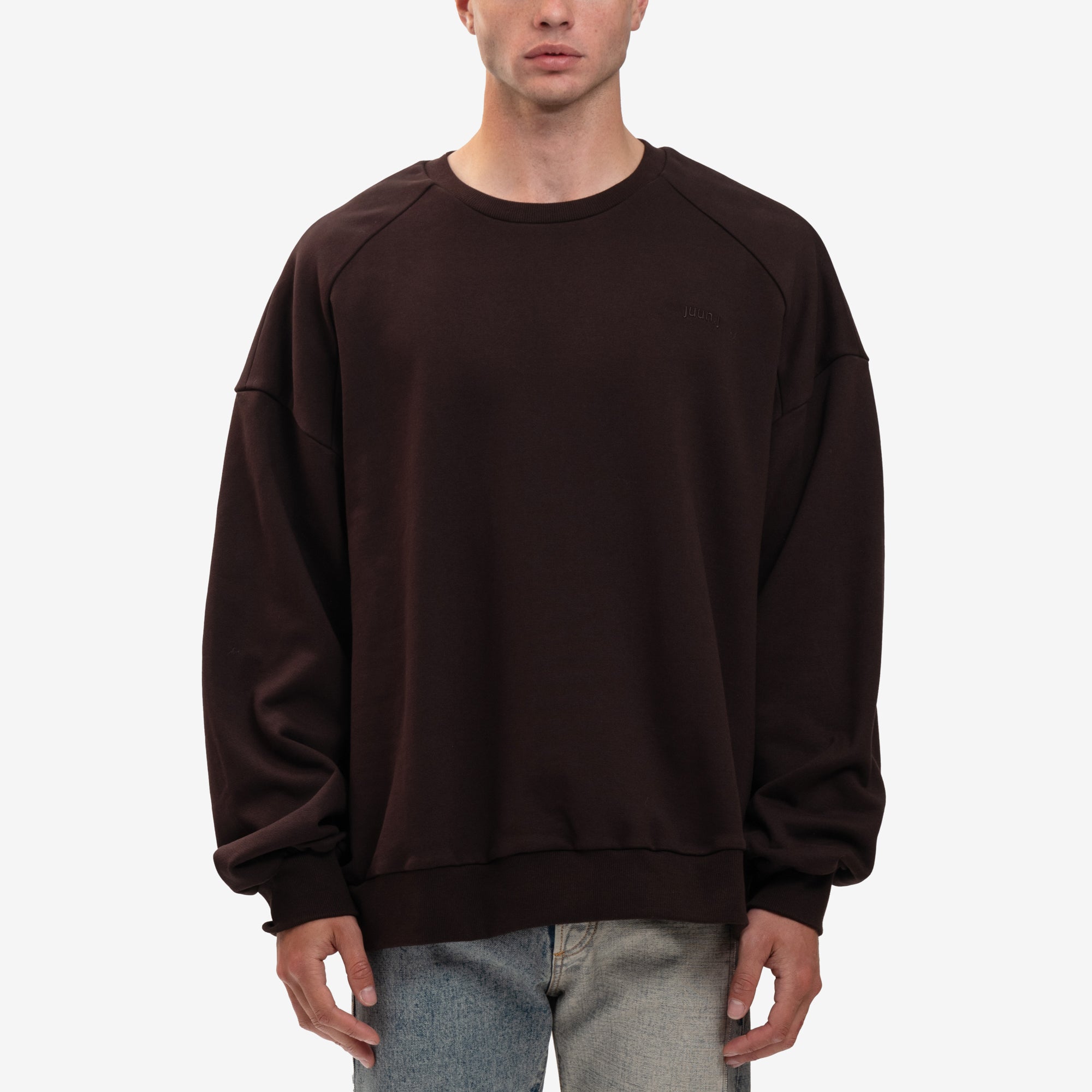 Juun.J Charles Wilkin Graphic Sweatshirt Brown - 1