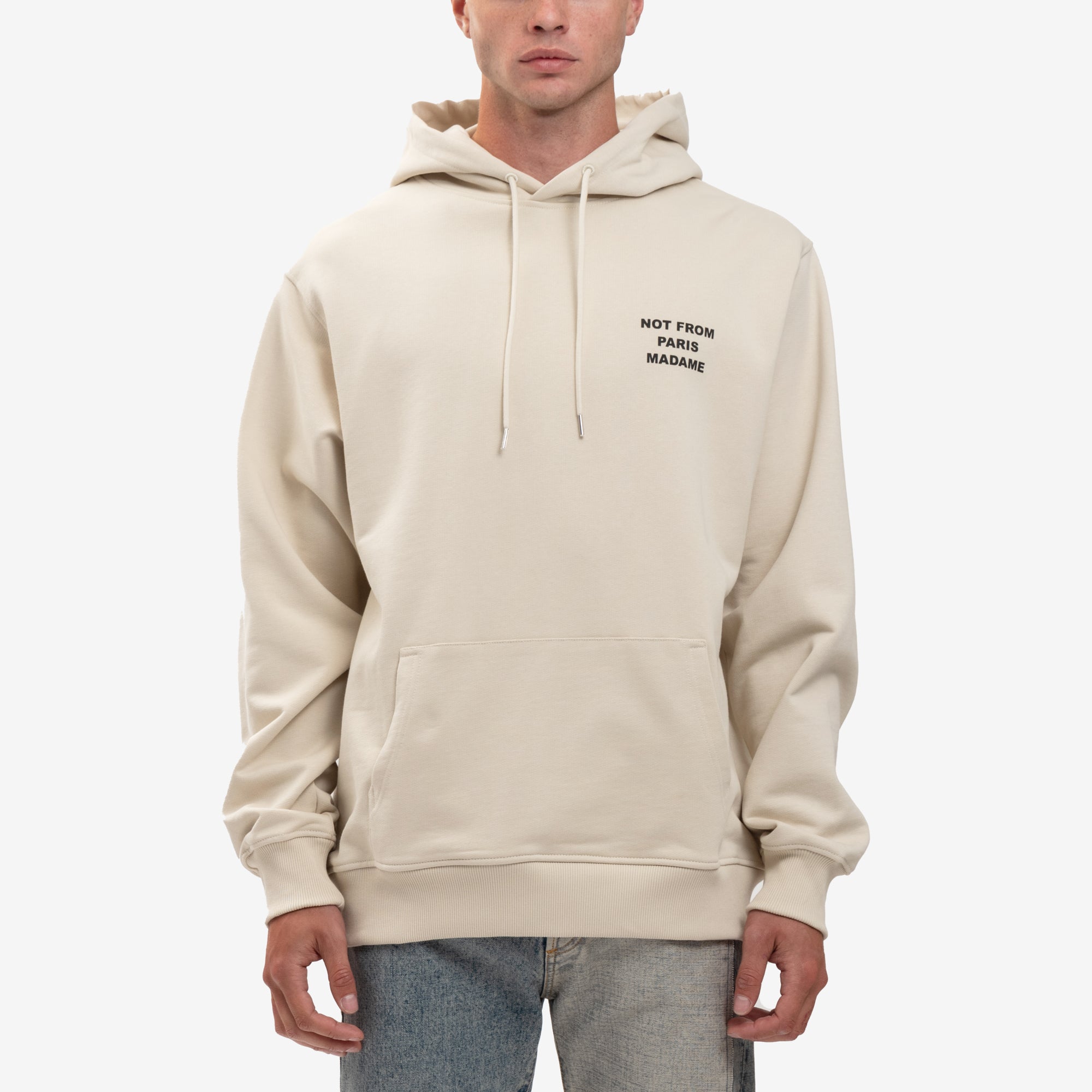 Drôle de Monsieur Le Hoodie Slogan Mastic - 1