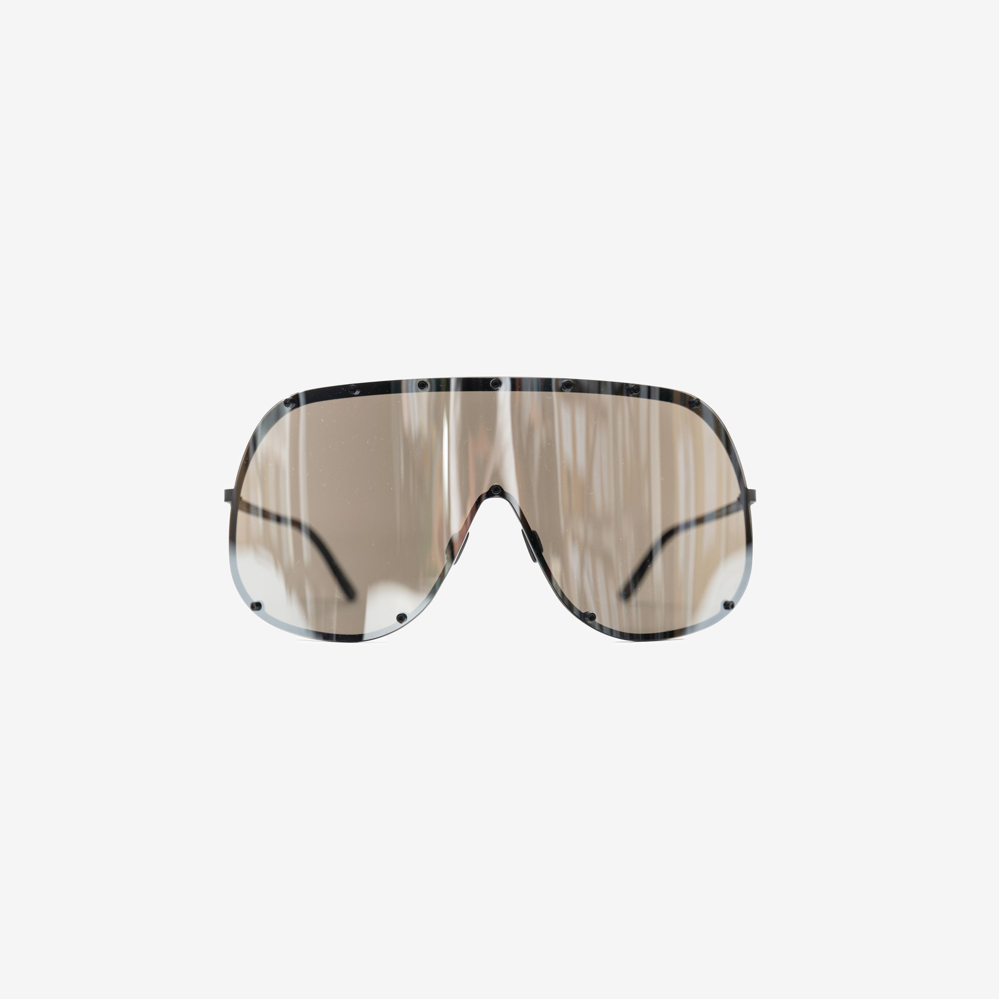 Rick Owens Shield Sunglasses Black - 1