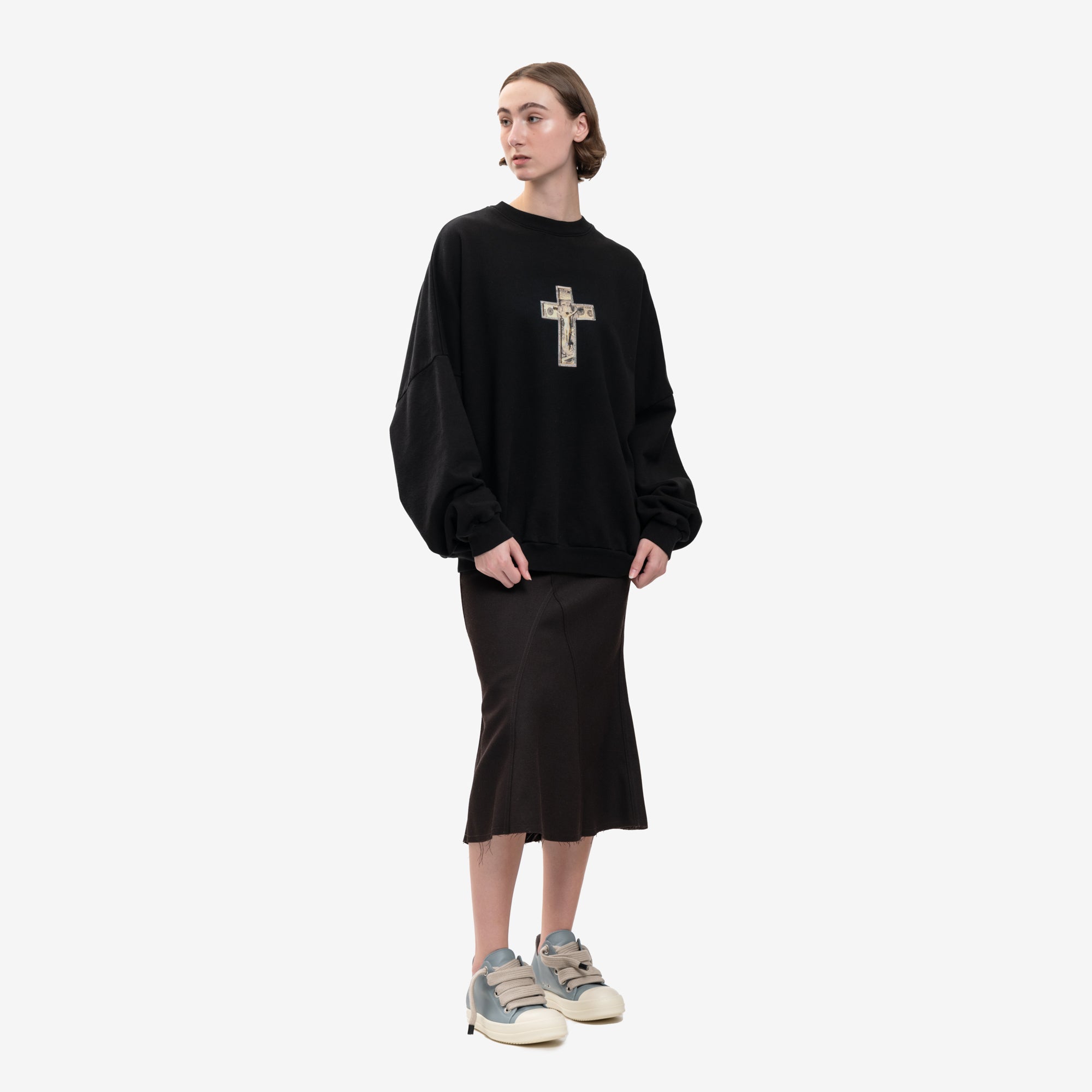 Willy Chavarria Hooligan Sweatshirt Black - 2
