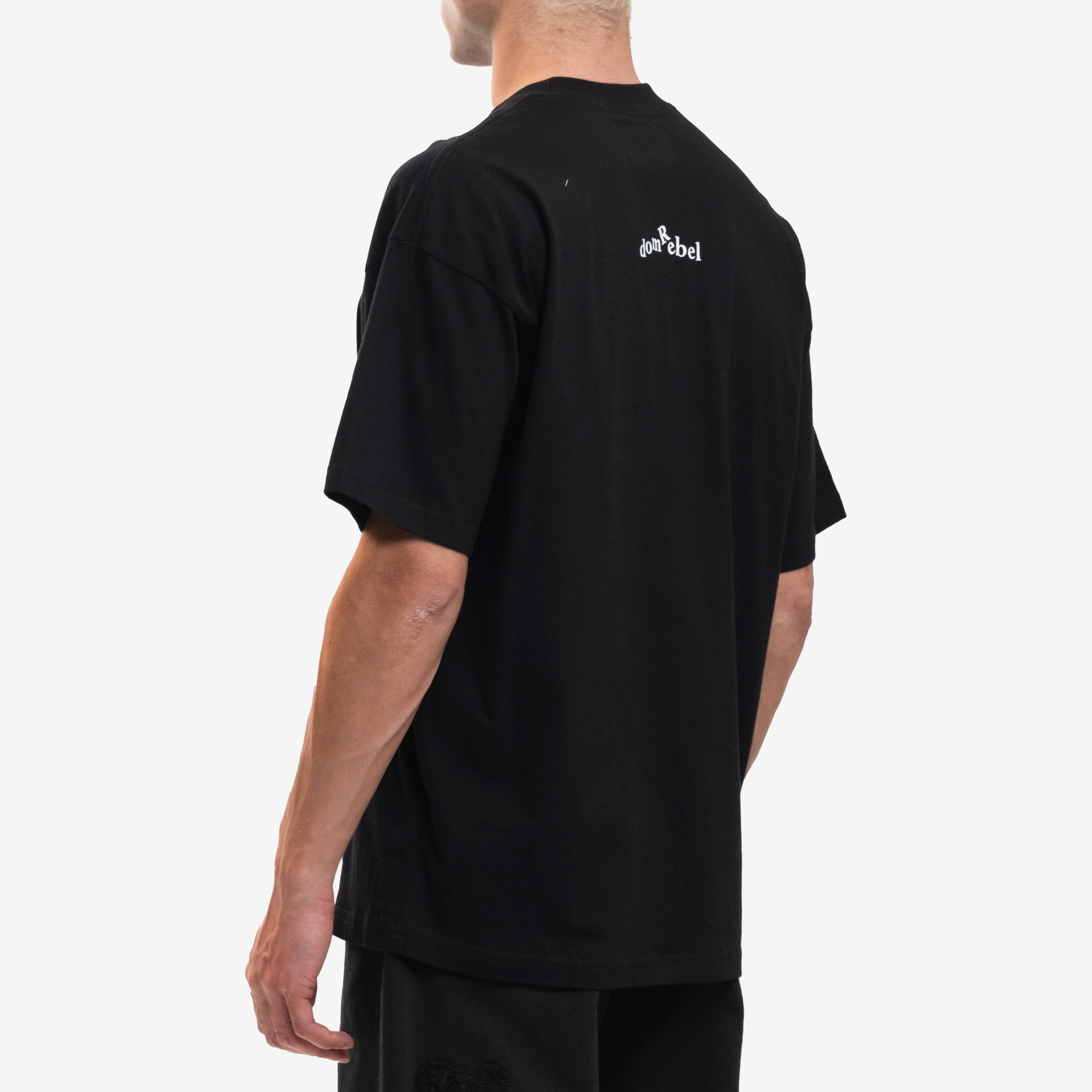 Dom Rebel Stars T-Shirt Black - 4
