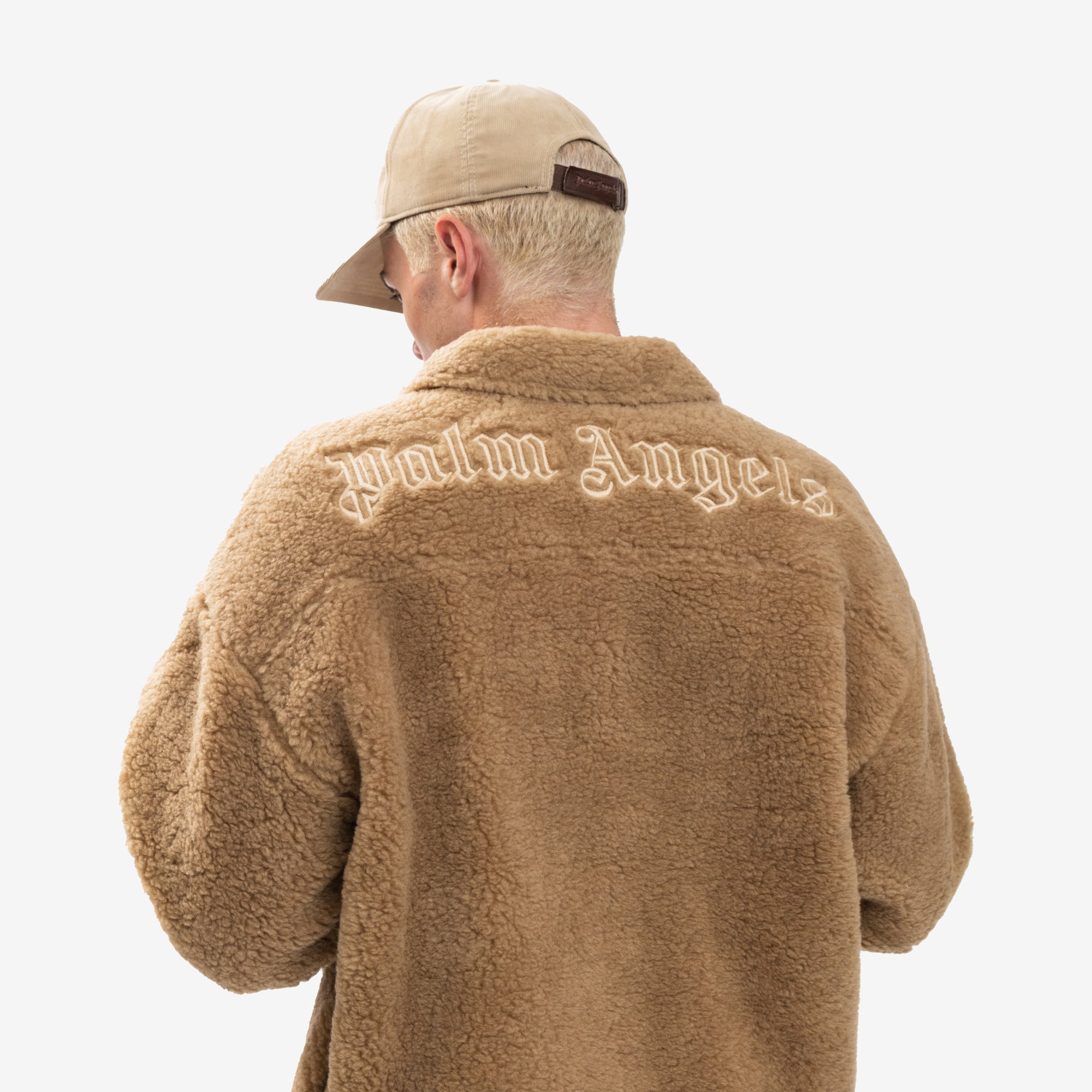 Palm Angels Bear in Mind Overshirt Camel - 6