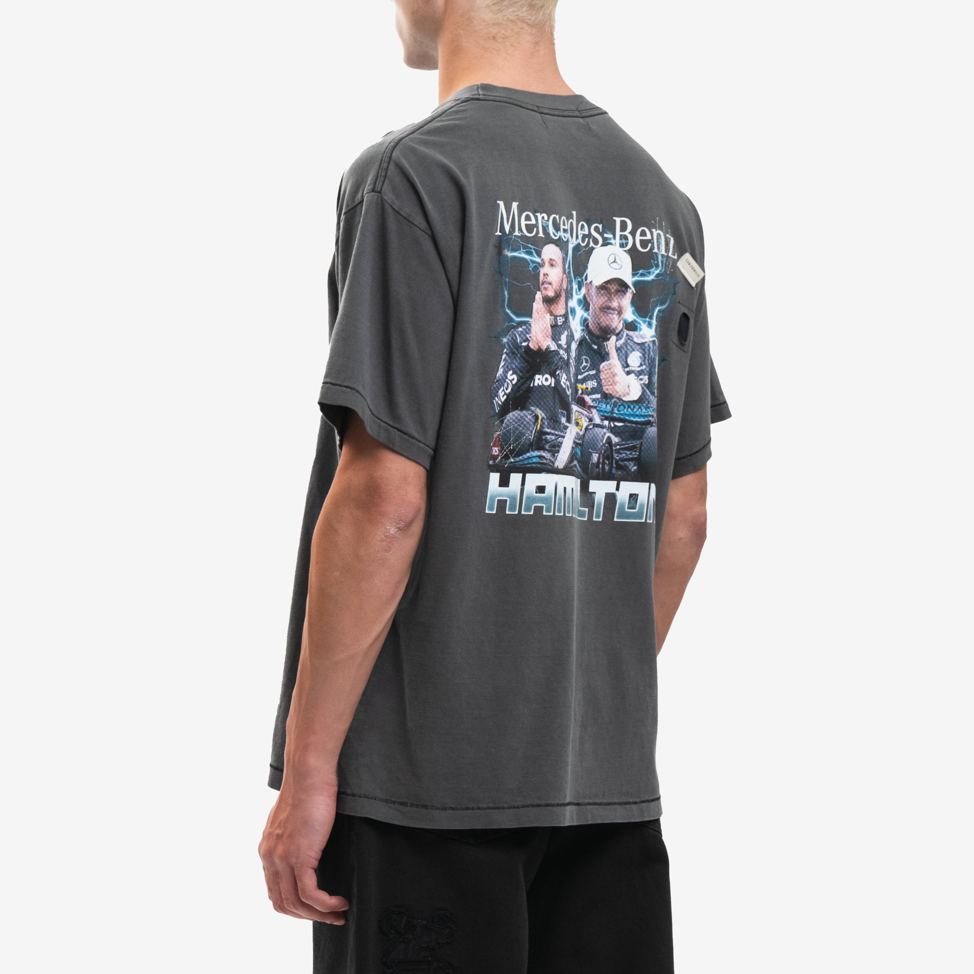 Dom Rebel Lewis Vintage T-Shirt Black - 4