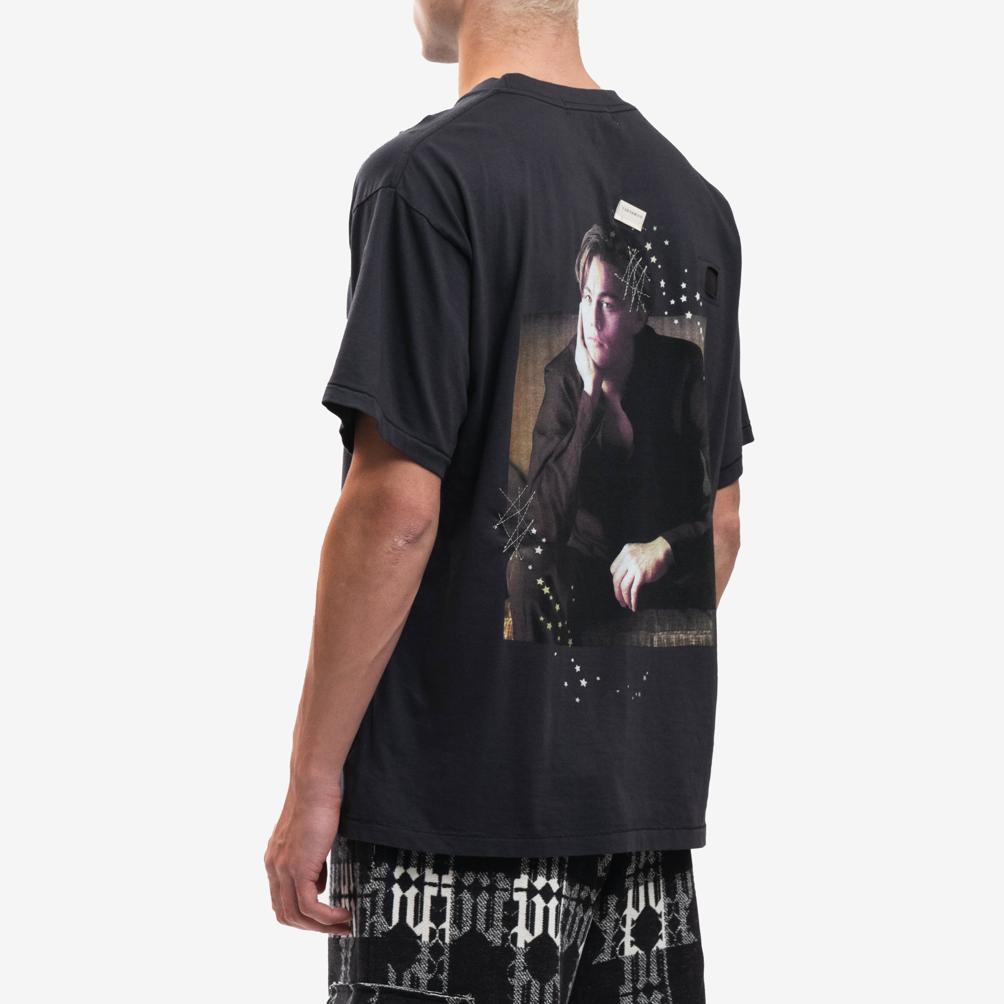 Dom Rebel Leonardo Vintage T-Shirt Black - 4