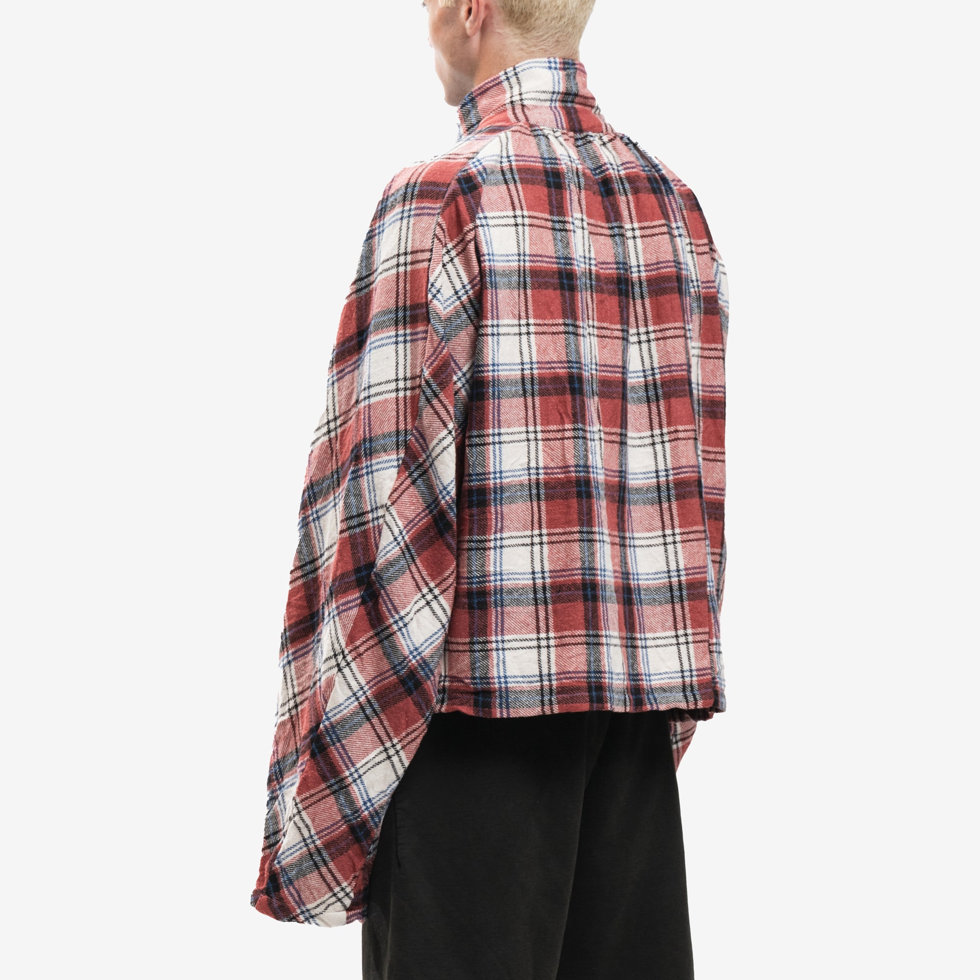 RRR123 Nazarene Plaid Shirt Red - 4