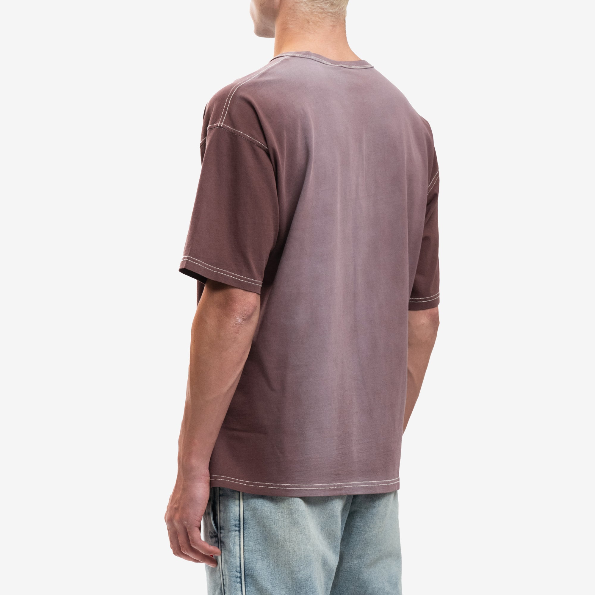 DIESEL Biker Tattoo T-Shirt Red - 4