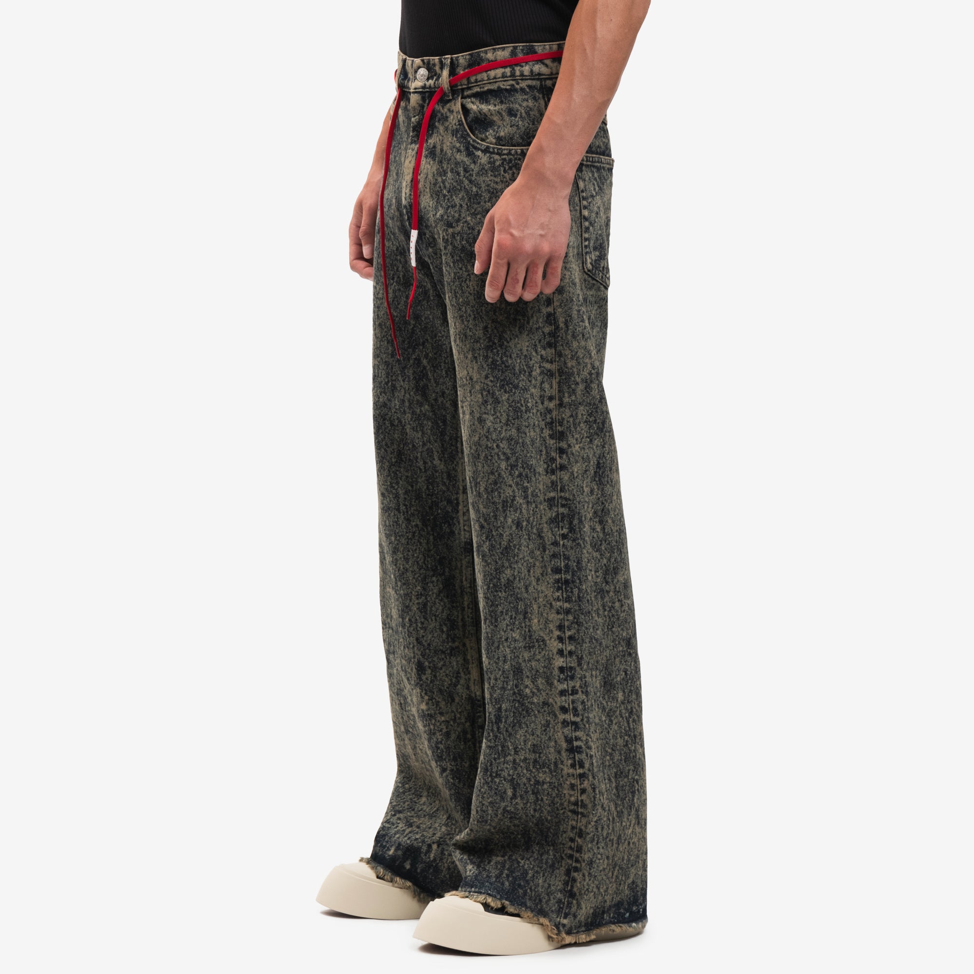 MARNI Marble Dyed String Jeans Nomad - 3