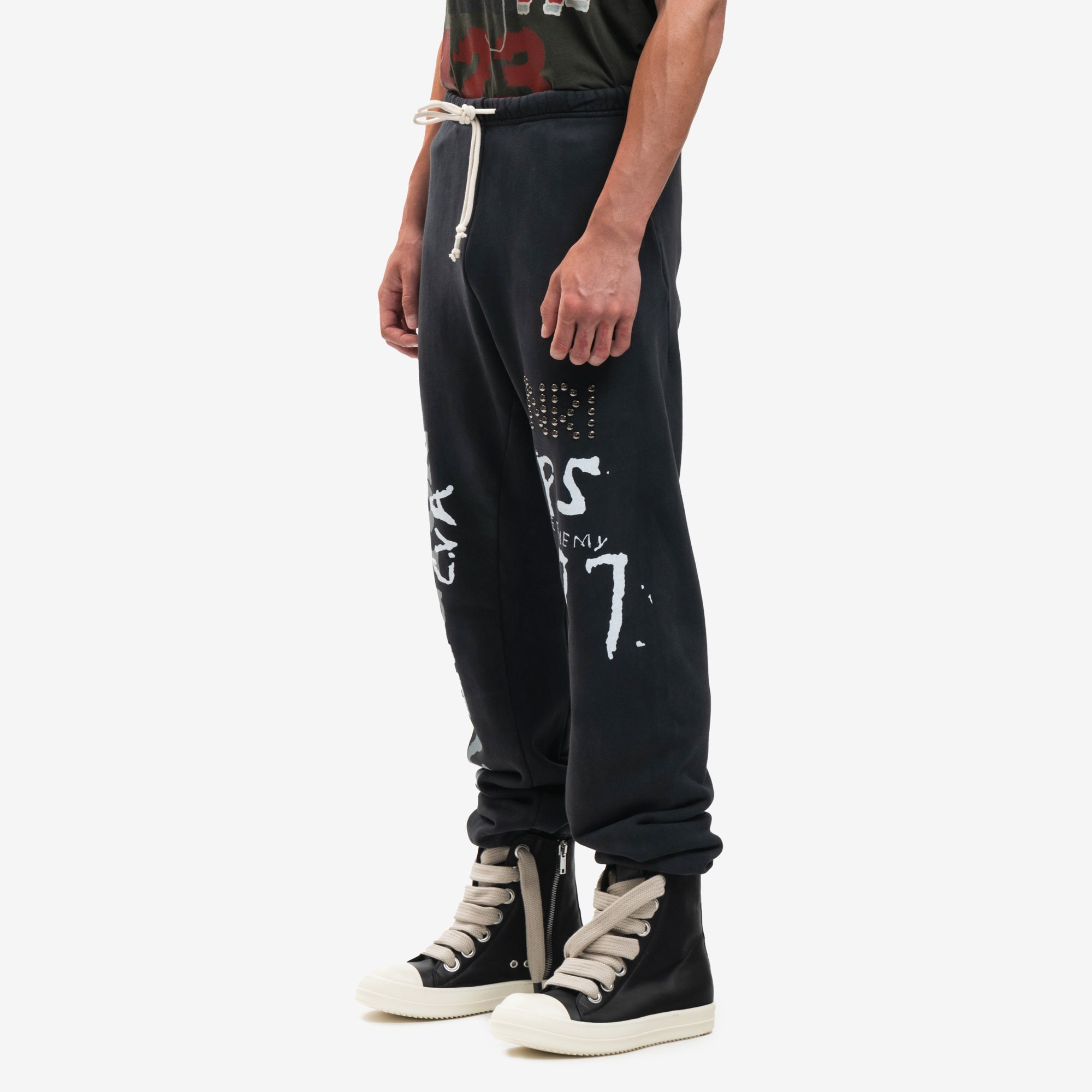 RRR123 Inri Mechanic Sweatpants Black - 3