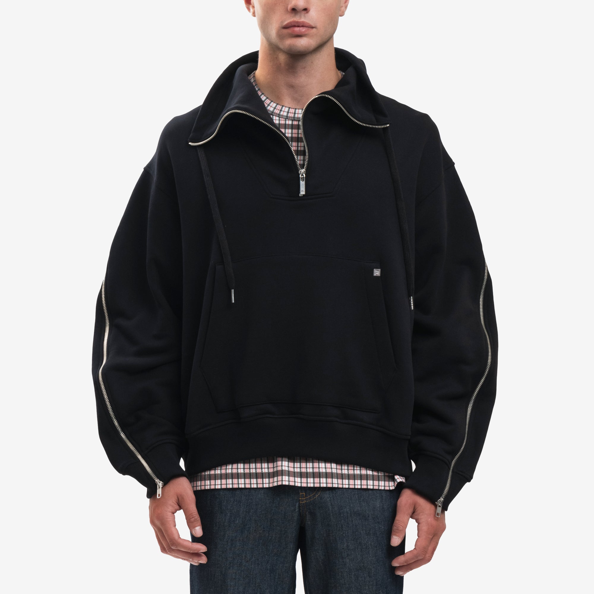 Helmut Lang Suitcase Pullover Sweatshirt Black - 1