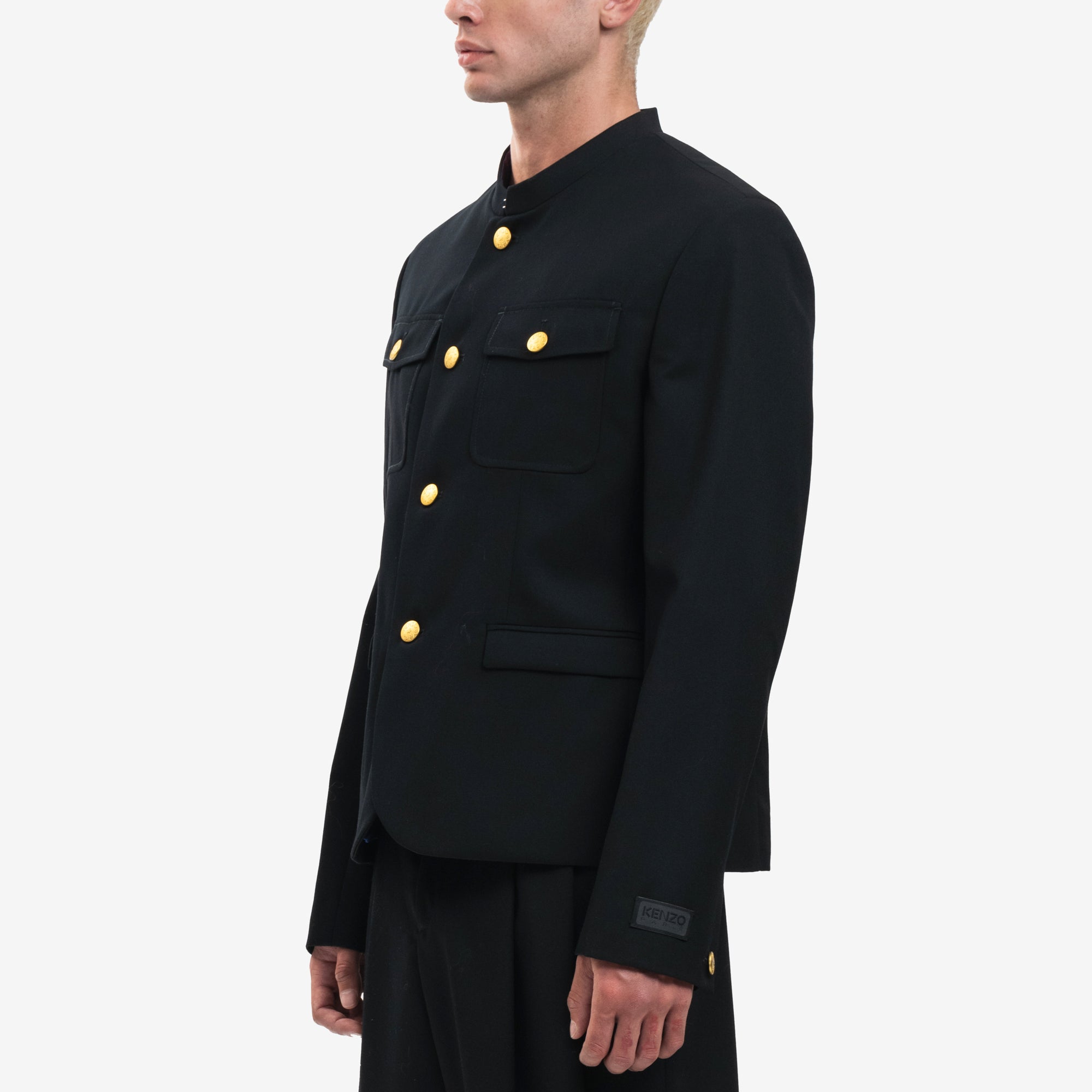 Kenzo School Boy Blazer Jacket Black - 3