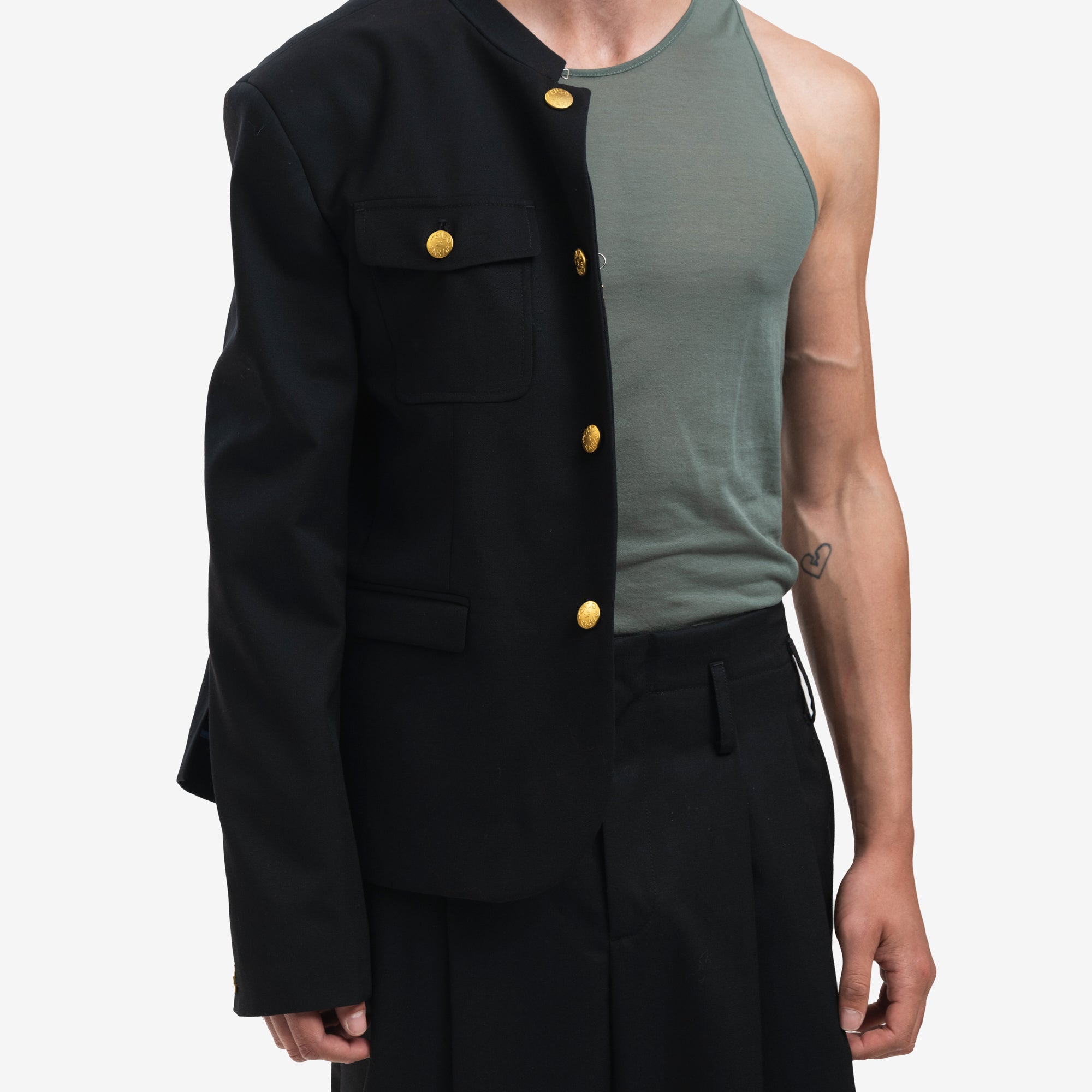 Kenzo School Boy Blazer Jacket Black - 5