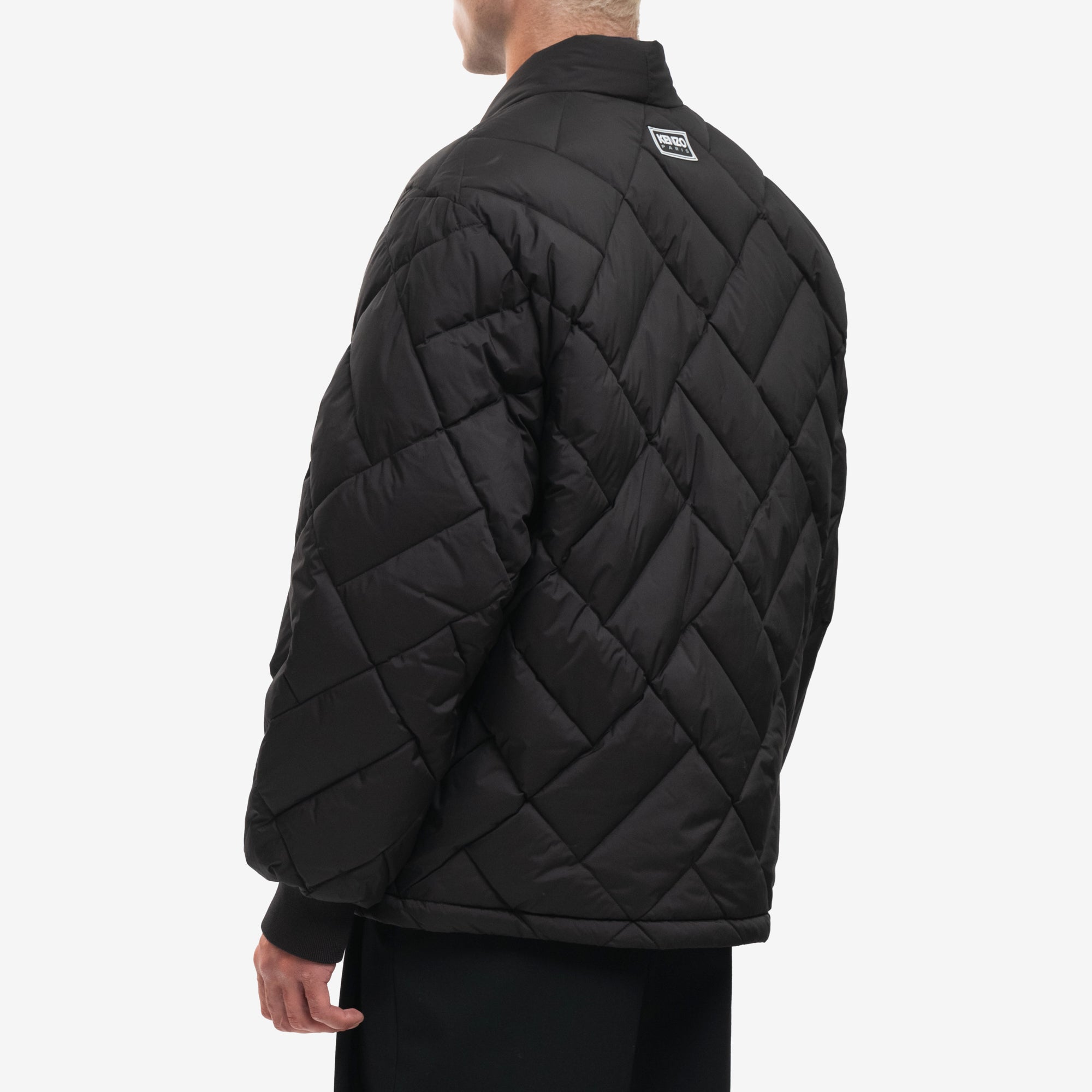 Kenzo Kenzo Weave Down Kimono Black - 4