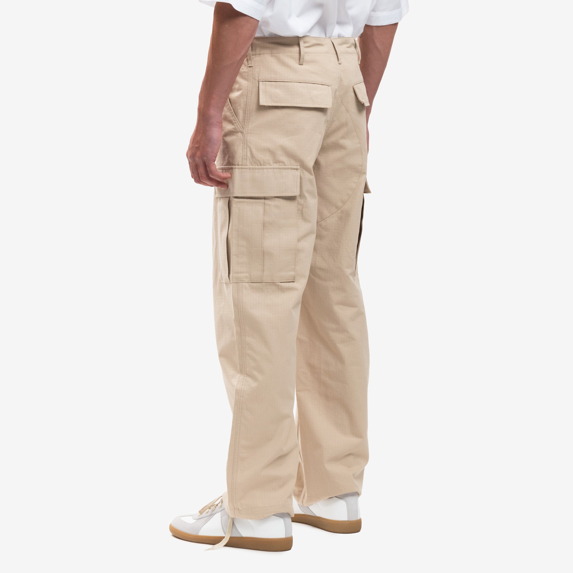 Kenzo Cargo Workwear Pants Beige - 4