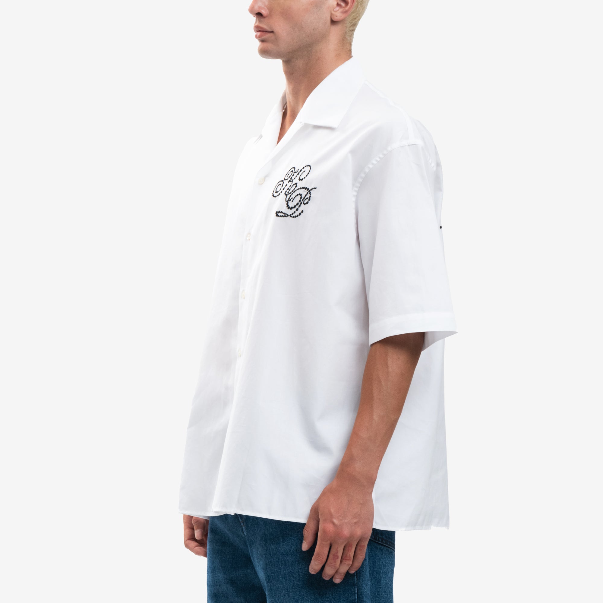 Kenzo Constellation Hawaiian Shirt White - 3