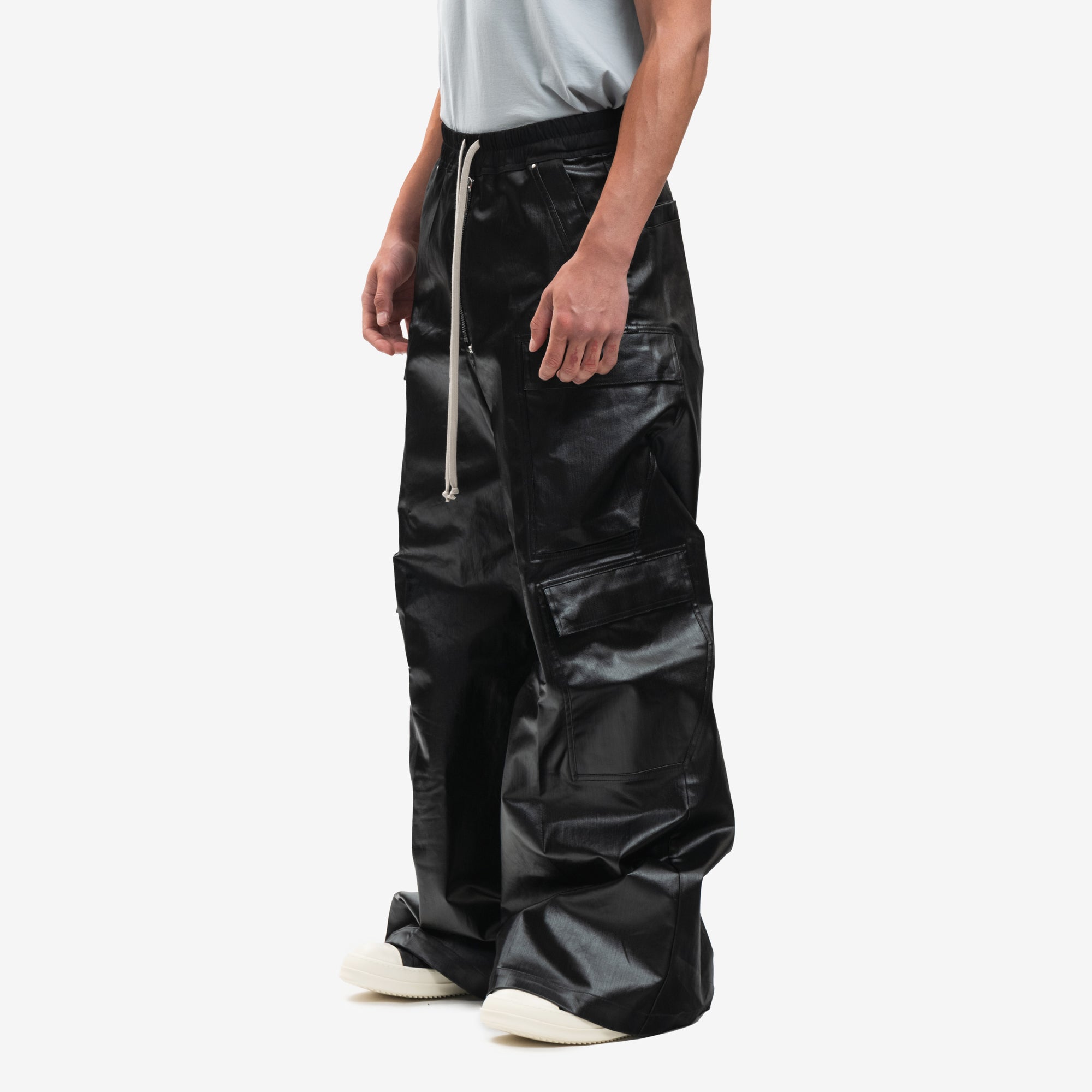 Rick Owens Cargobelas Pants Black - 3