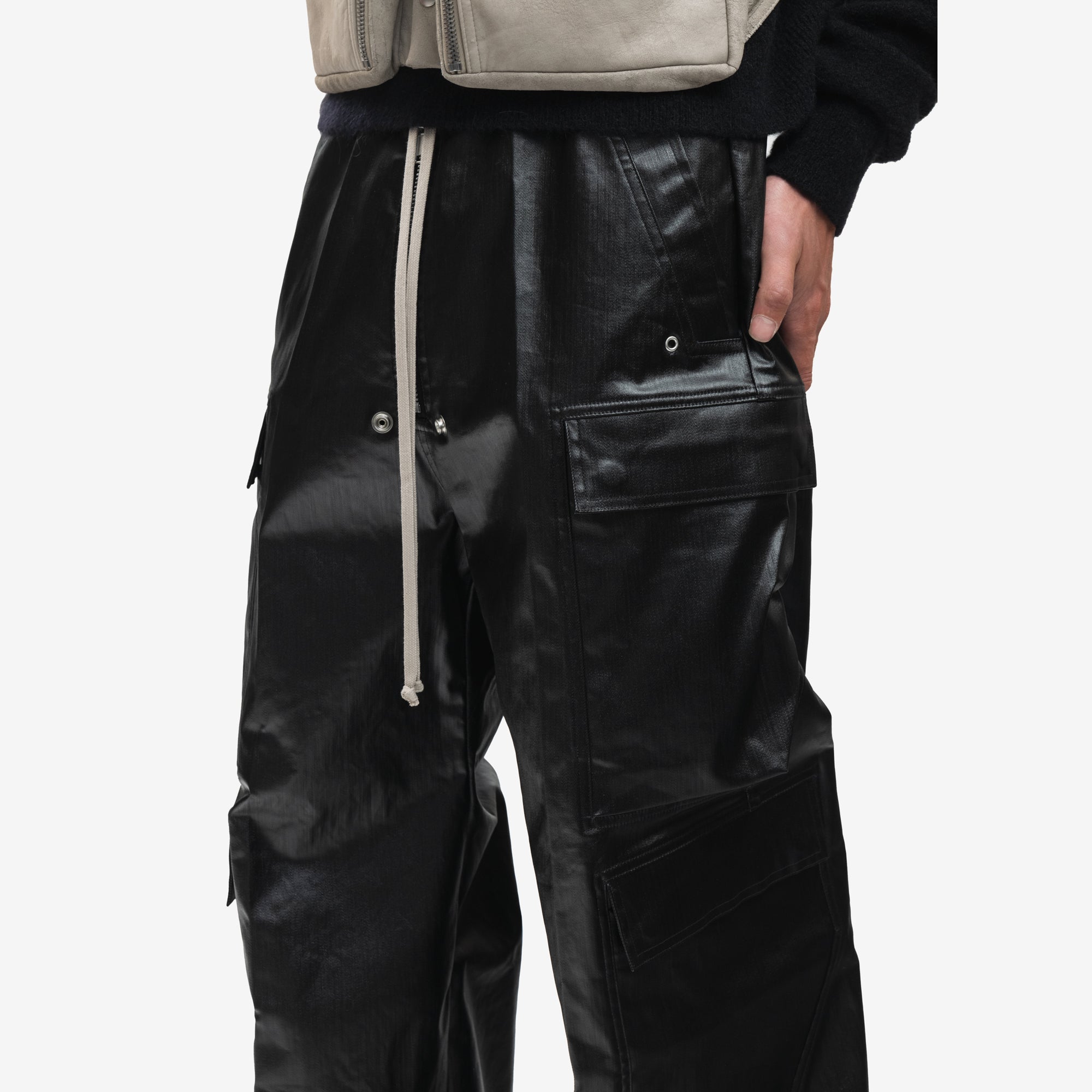 Rick Owens Cargobelas Pants Black - 5