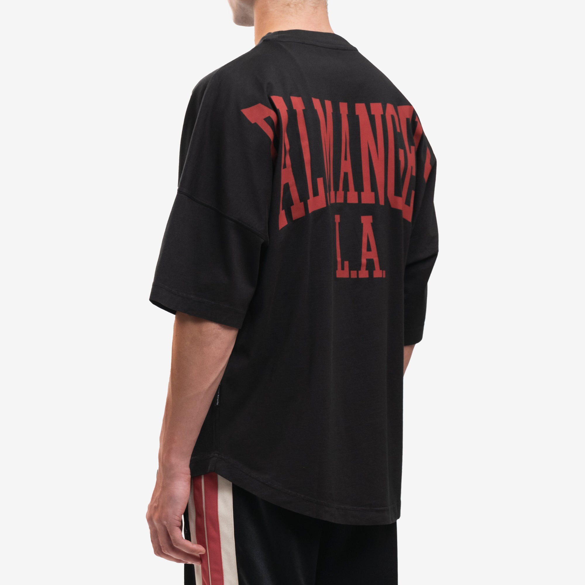 Palm Angels Mini College Over T-Shirt Black - 4