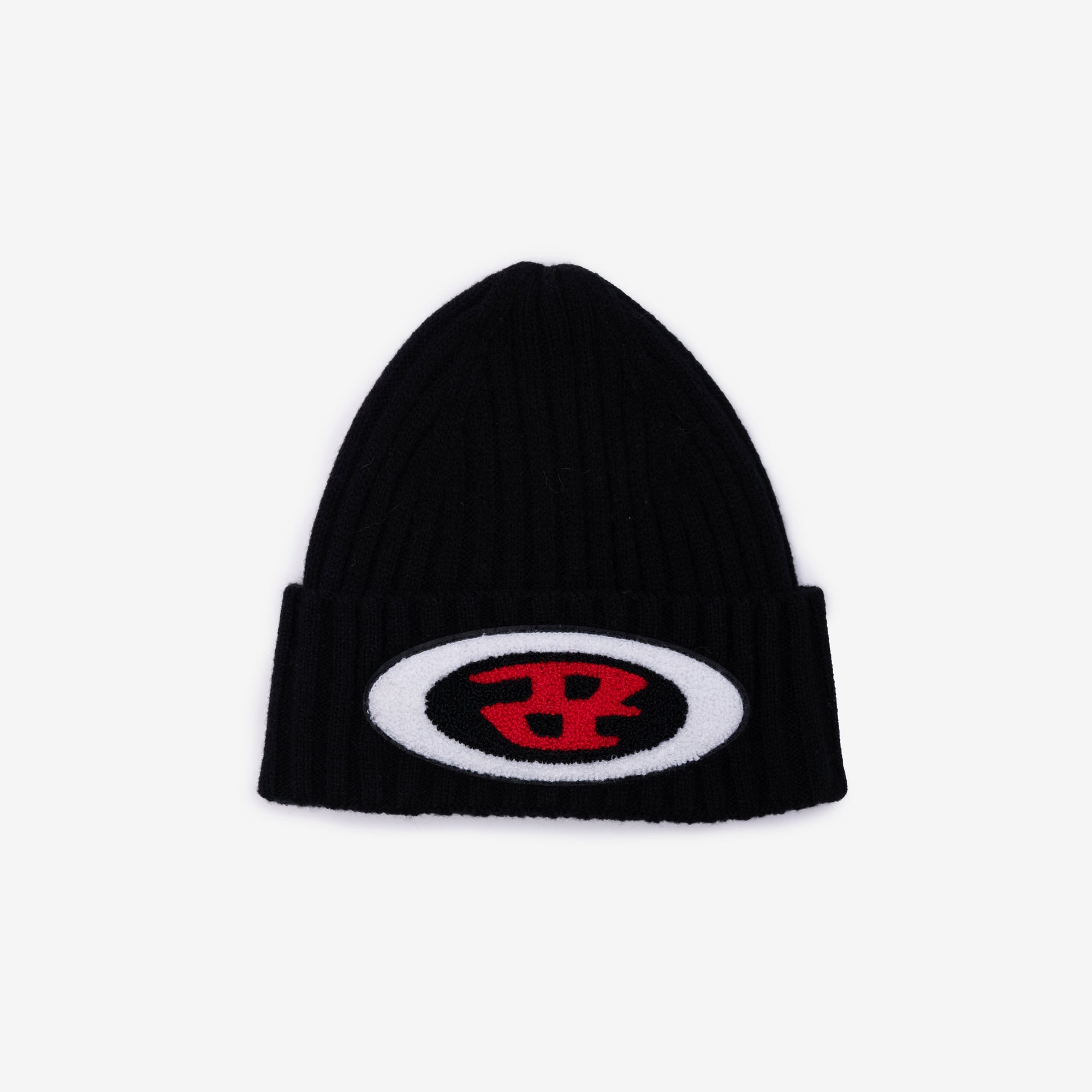 DIESEL Interlock Logo Beanie Black - 1