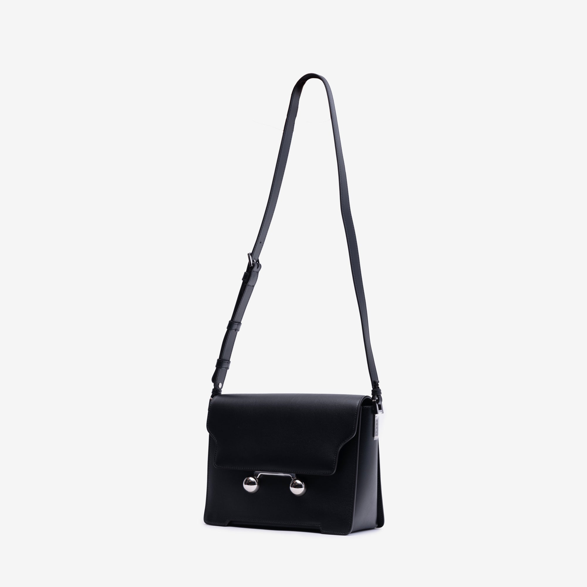 MARNI Trunkaroo Medium Shoulder Bag Black - 3