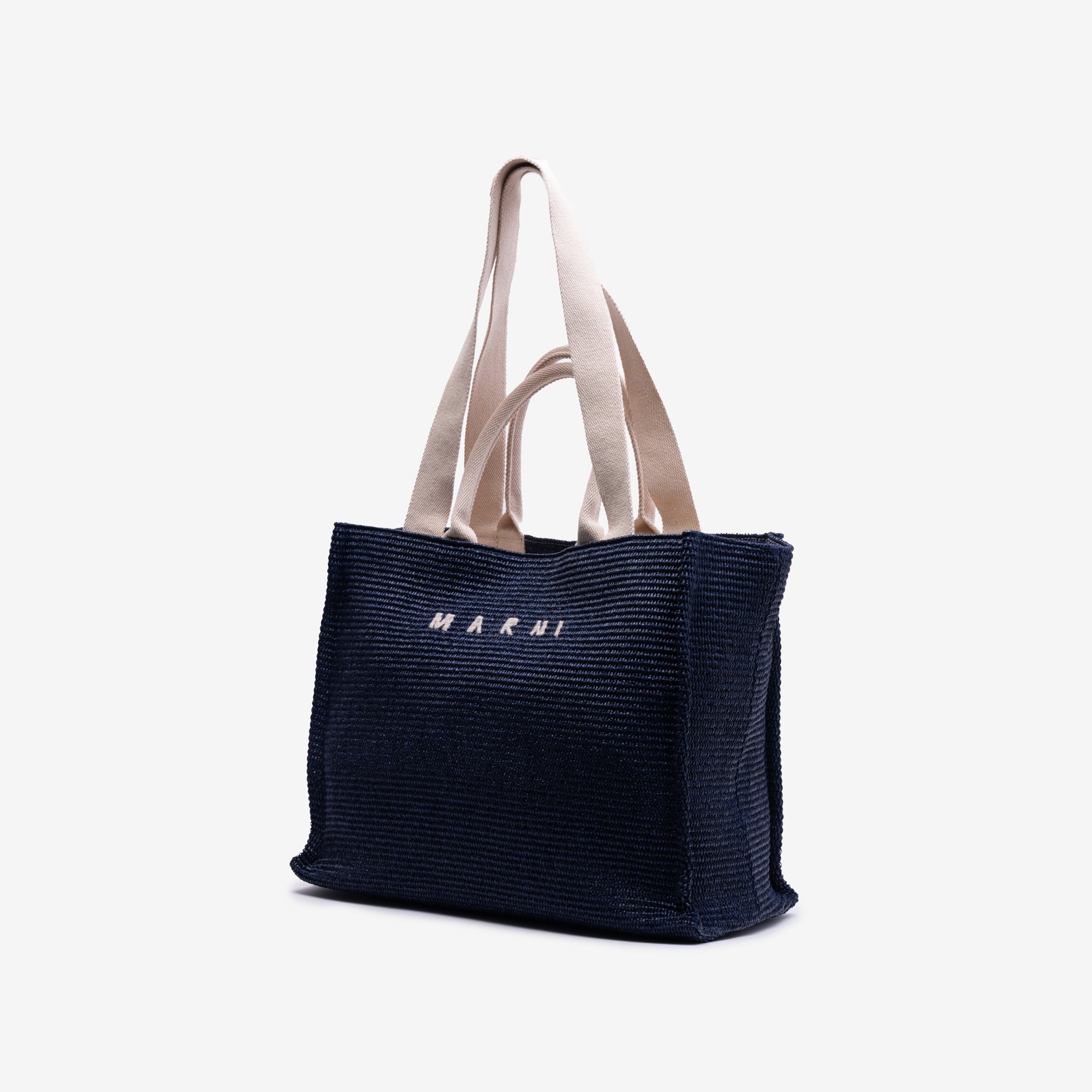 MARNI East West Tote Bag Ultramarine - 3