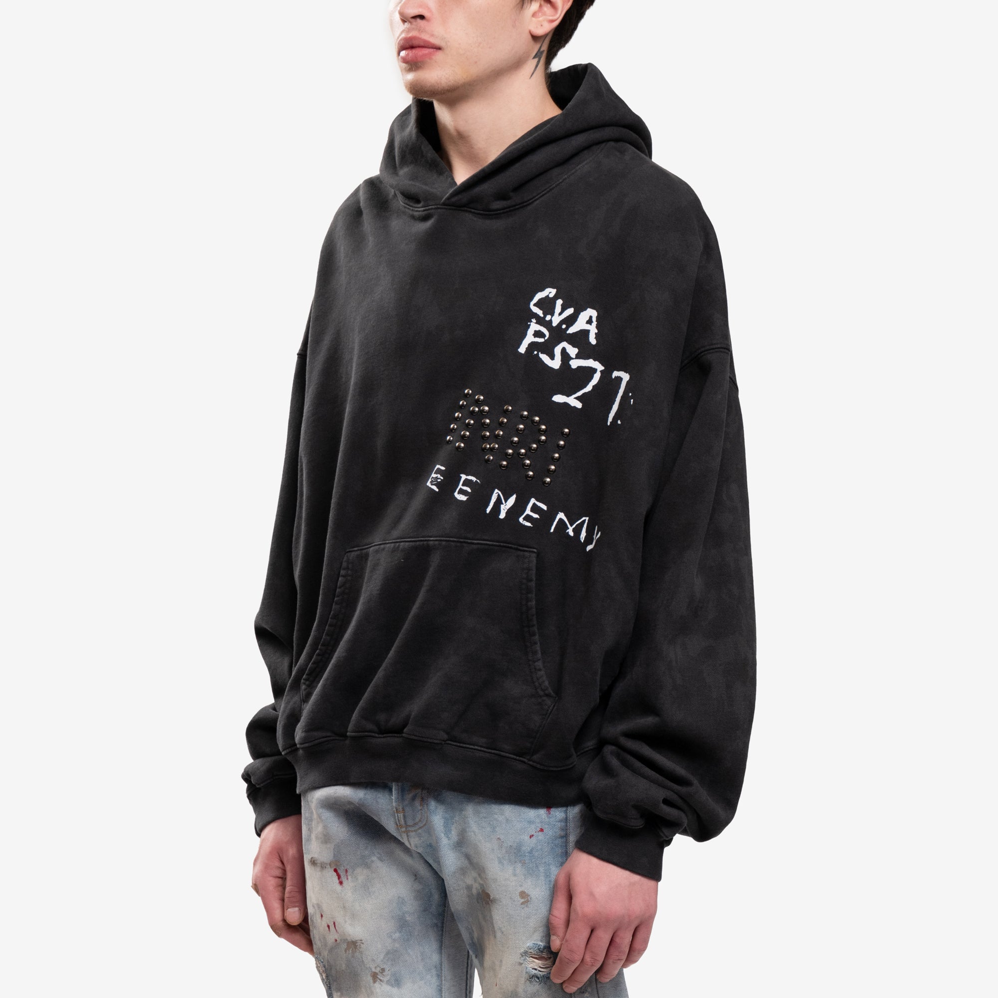 RRR123 Inri CVA Hoody Black - 3