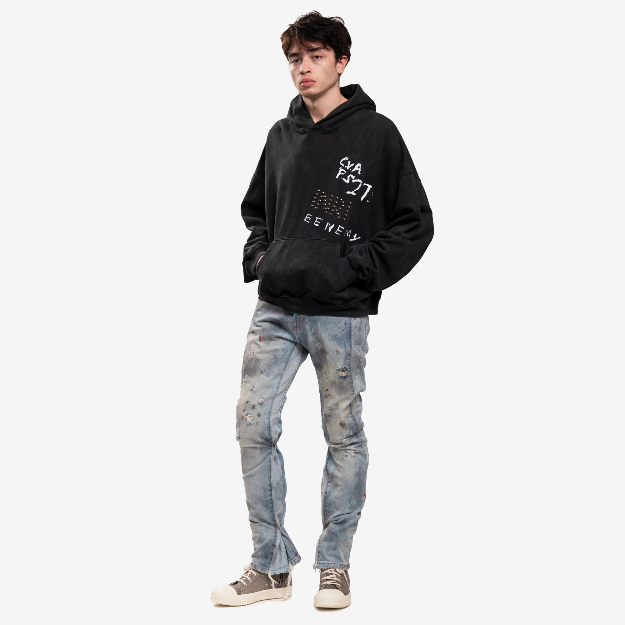 RRR123 Inri CVA Hoody Black - 5