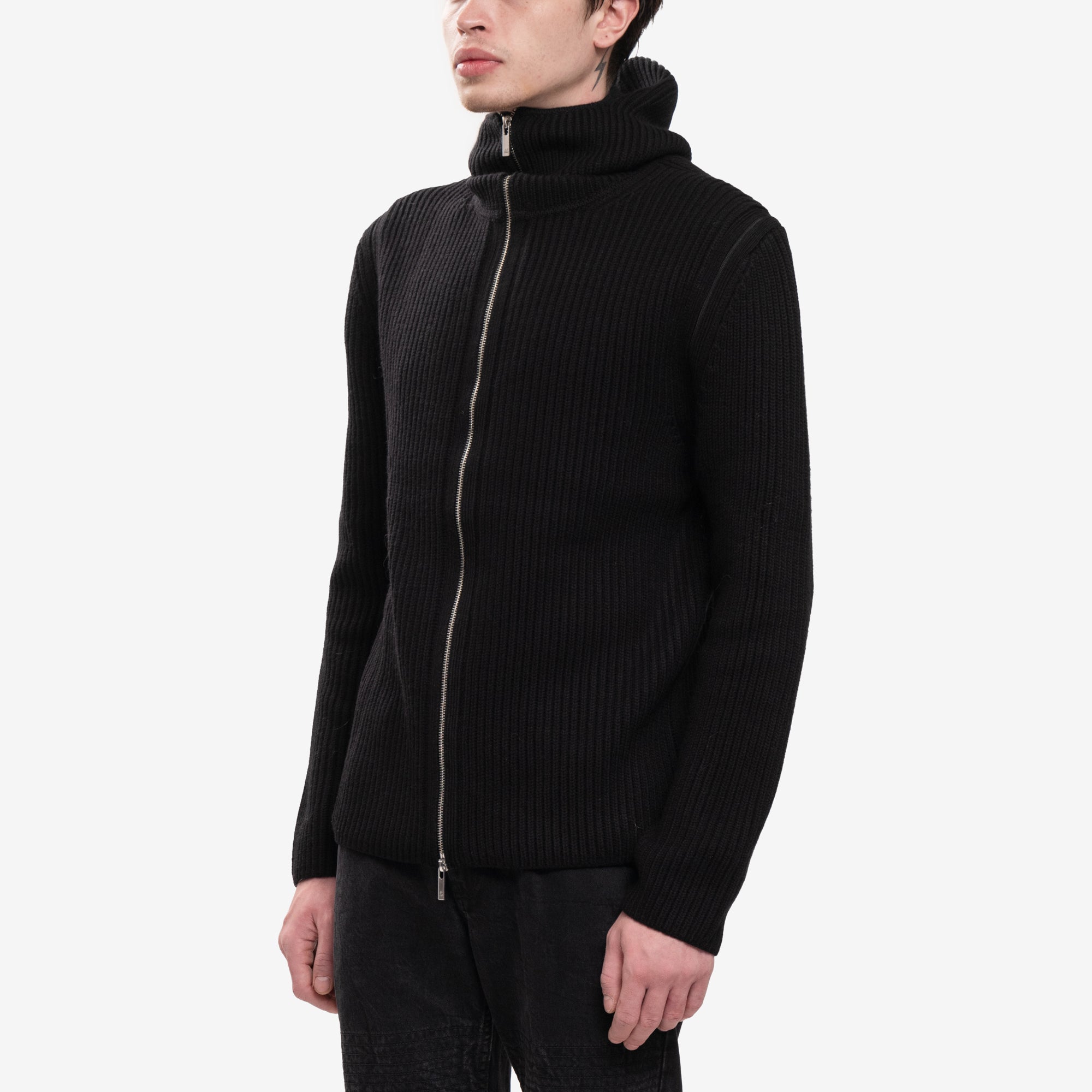 Helmut Lang Safety Balaclava Hoody Black - 3