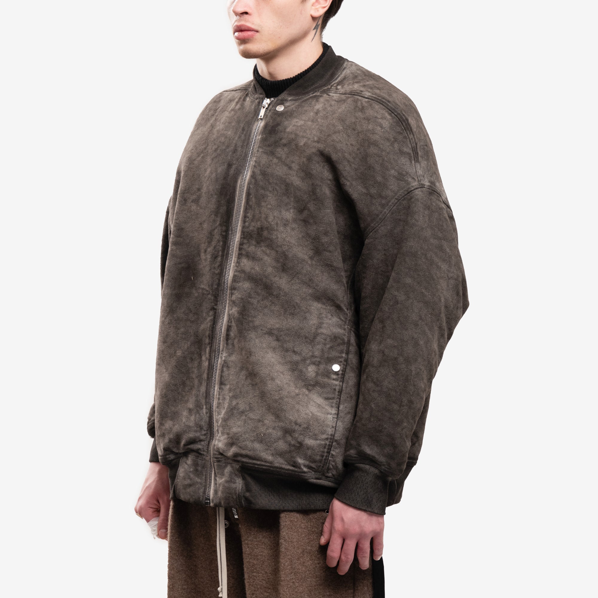 Rick Owens DRKSHDW Jumbo Flight Bomber Jacket Dust - 3