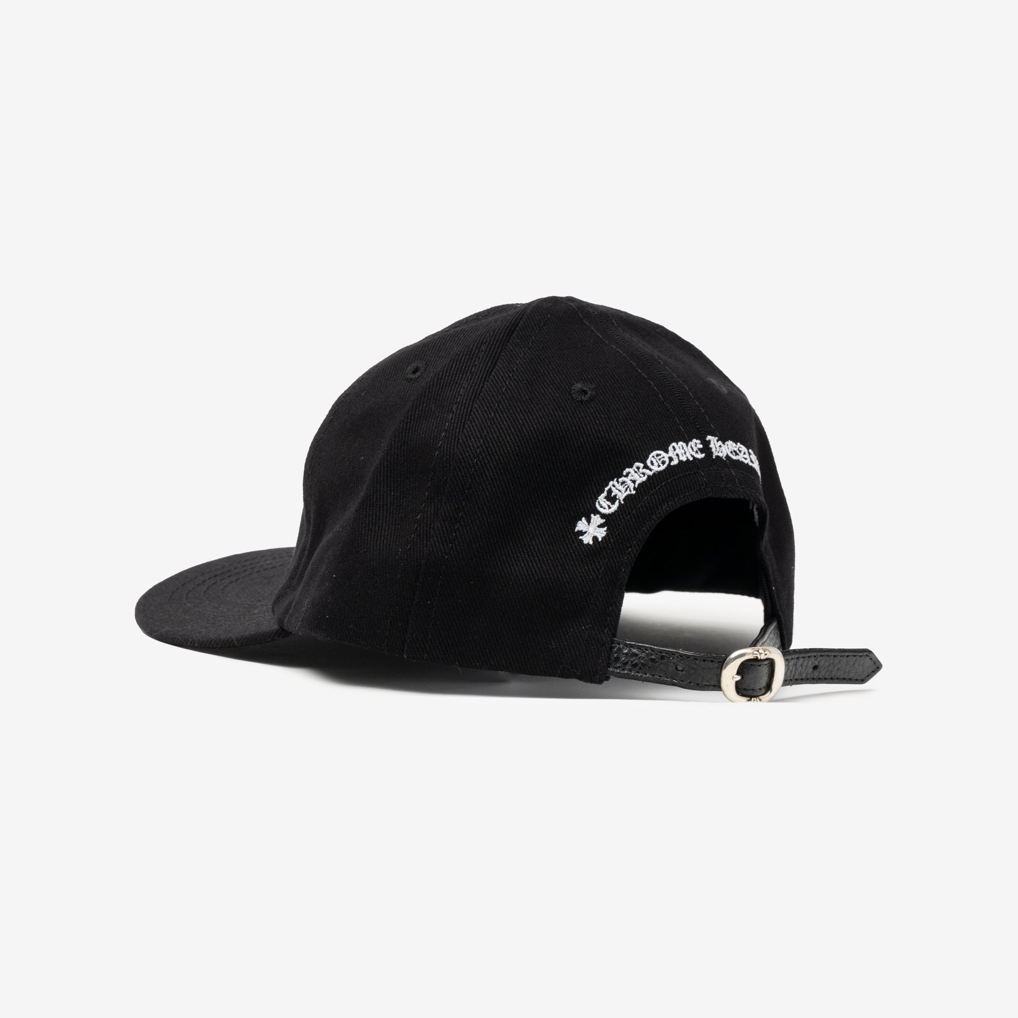 Chrome Hearts Mattyboy Chomper Denim Cap Black - 4