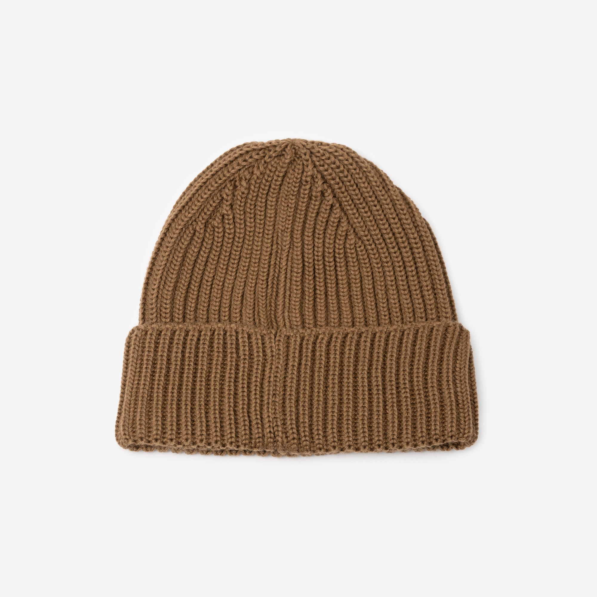 C.P. Company Extra Fine Wool Lens Beanie Toffee - 3