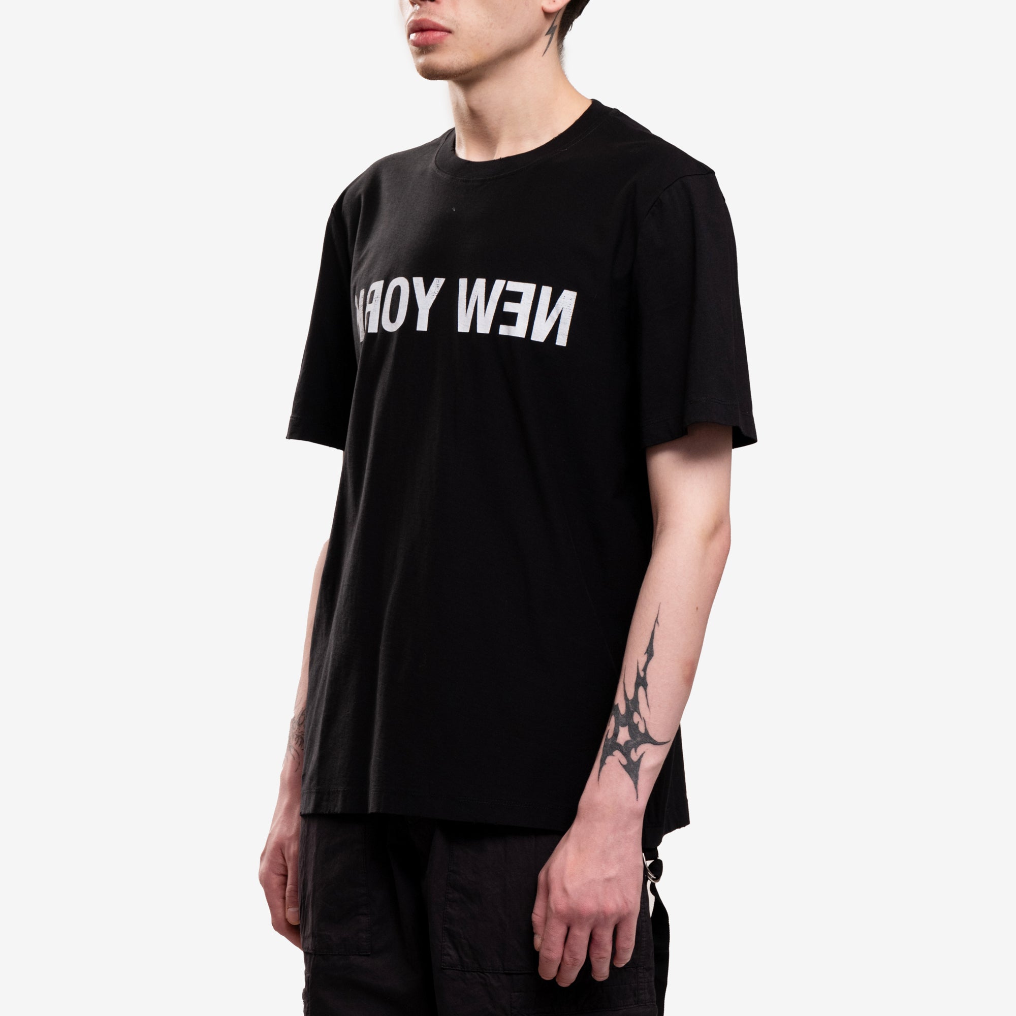 Helmut Lang New York Belt T-Shirt Black - 3
