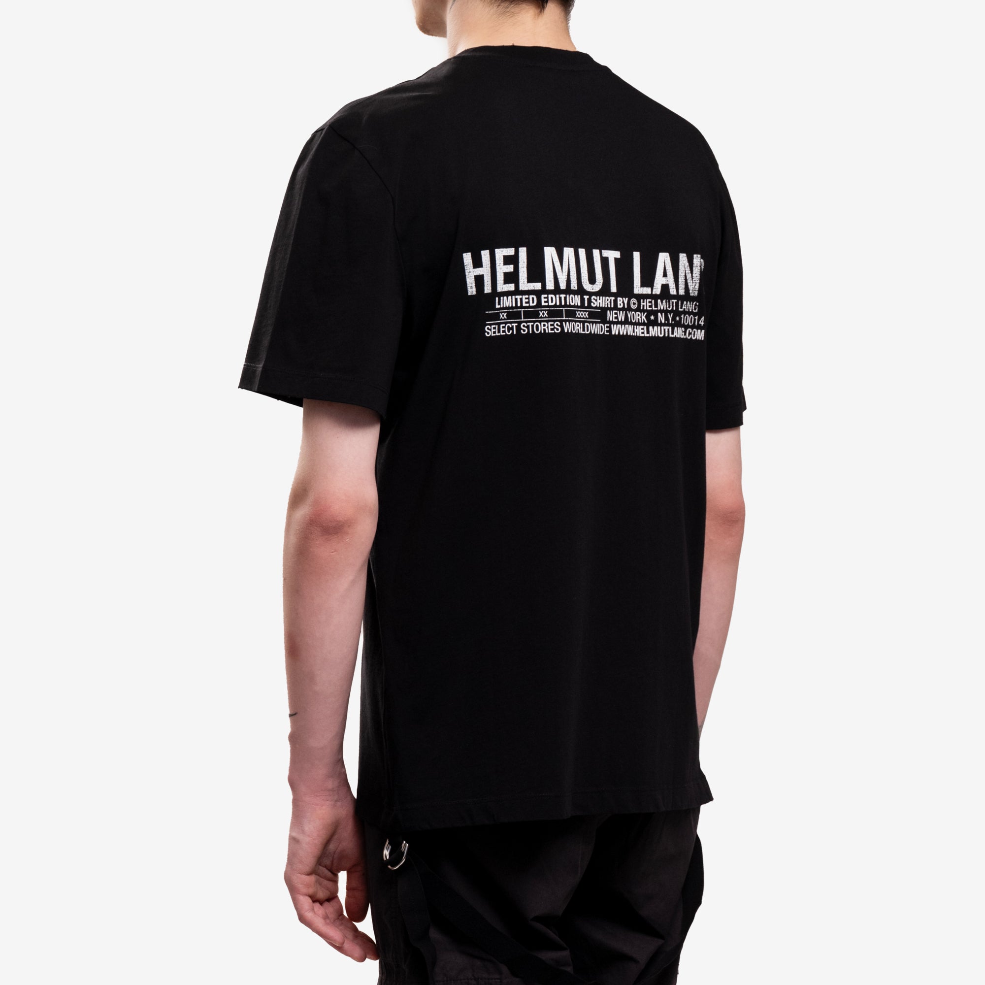 Helmut Lang New York Belt T-Shirt Black - 4