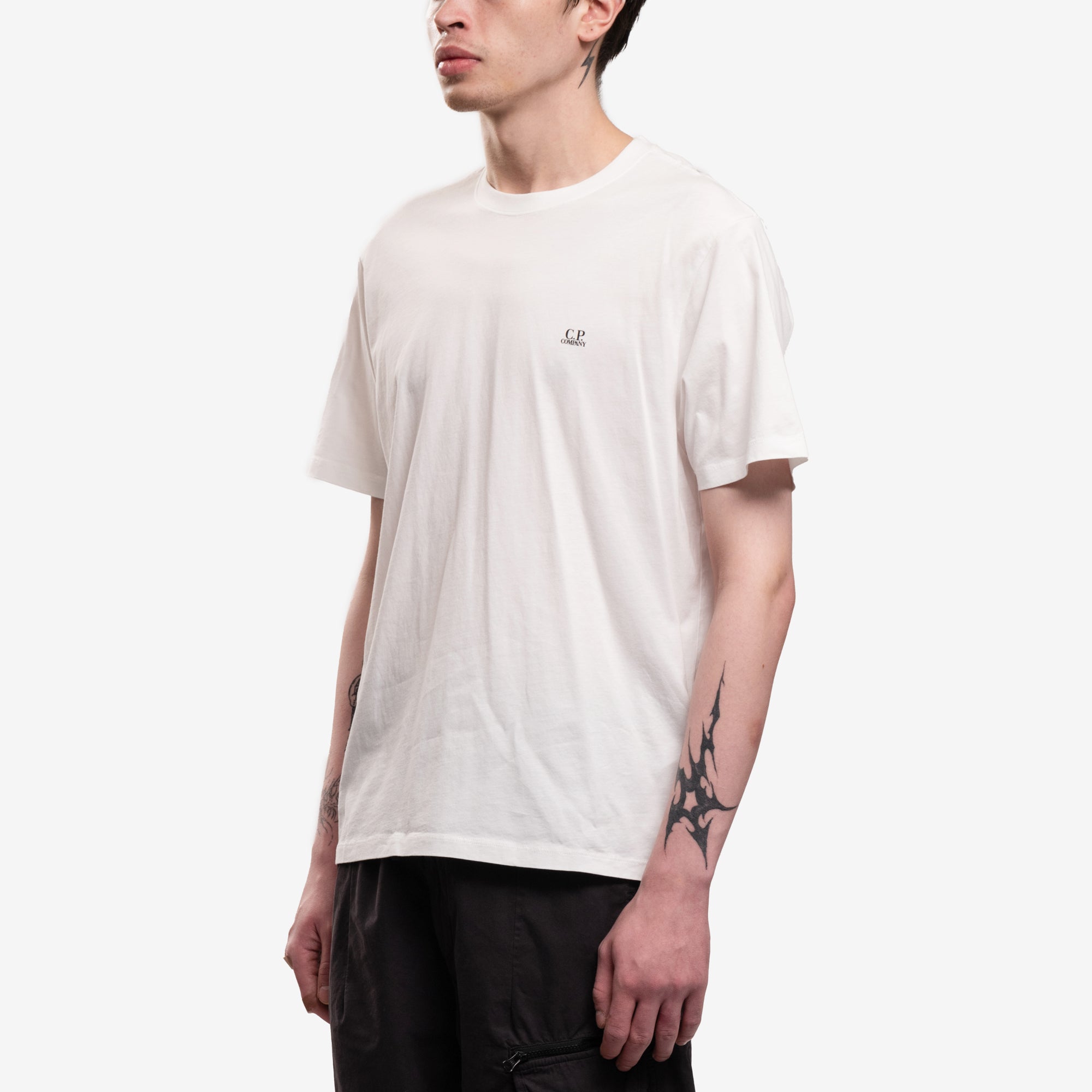 C.P. Company Back Goggle T-Shirt Gauze White - 3