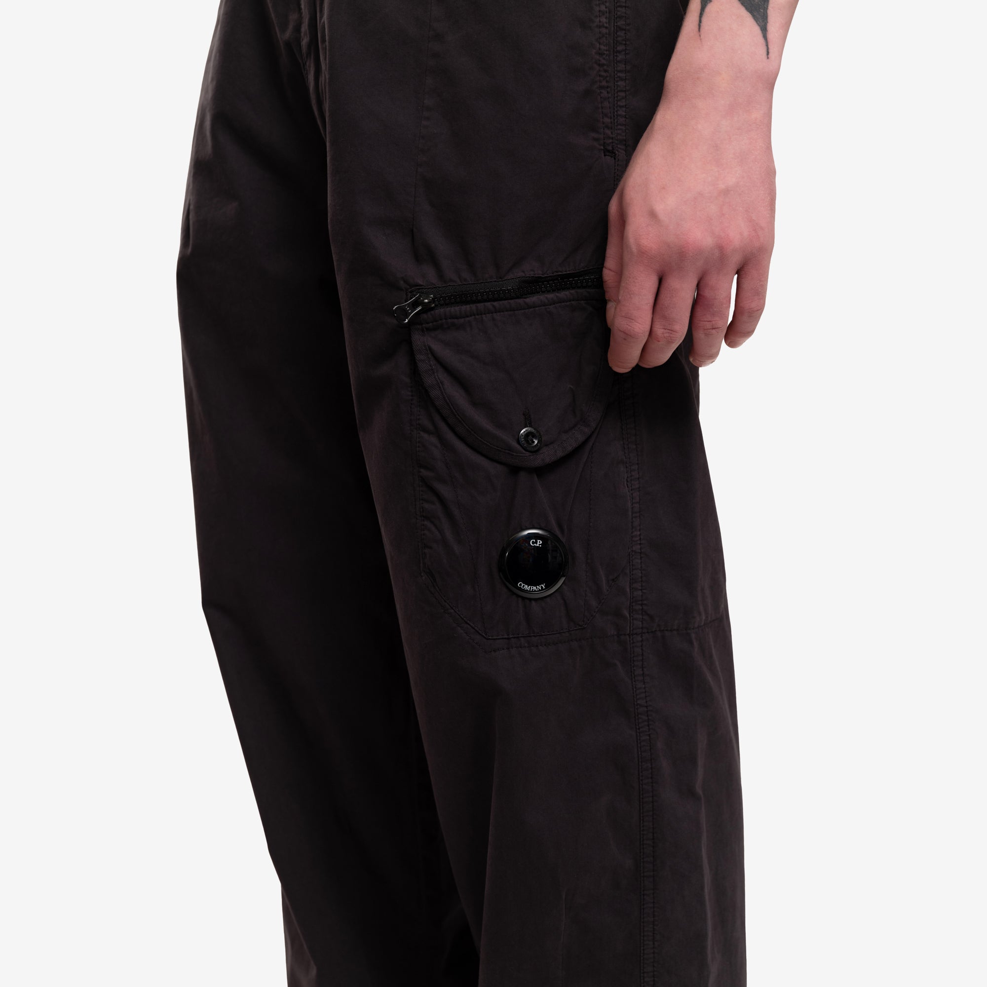 Photo of C.P. Company Microreps Boxy Lens Cargo Pants - 5