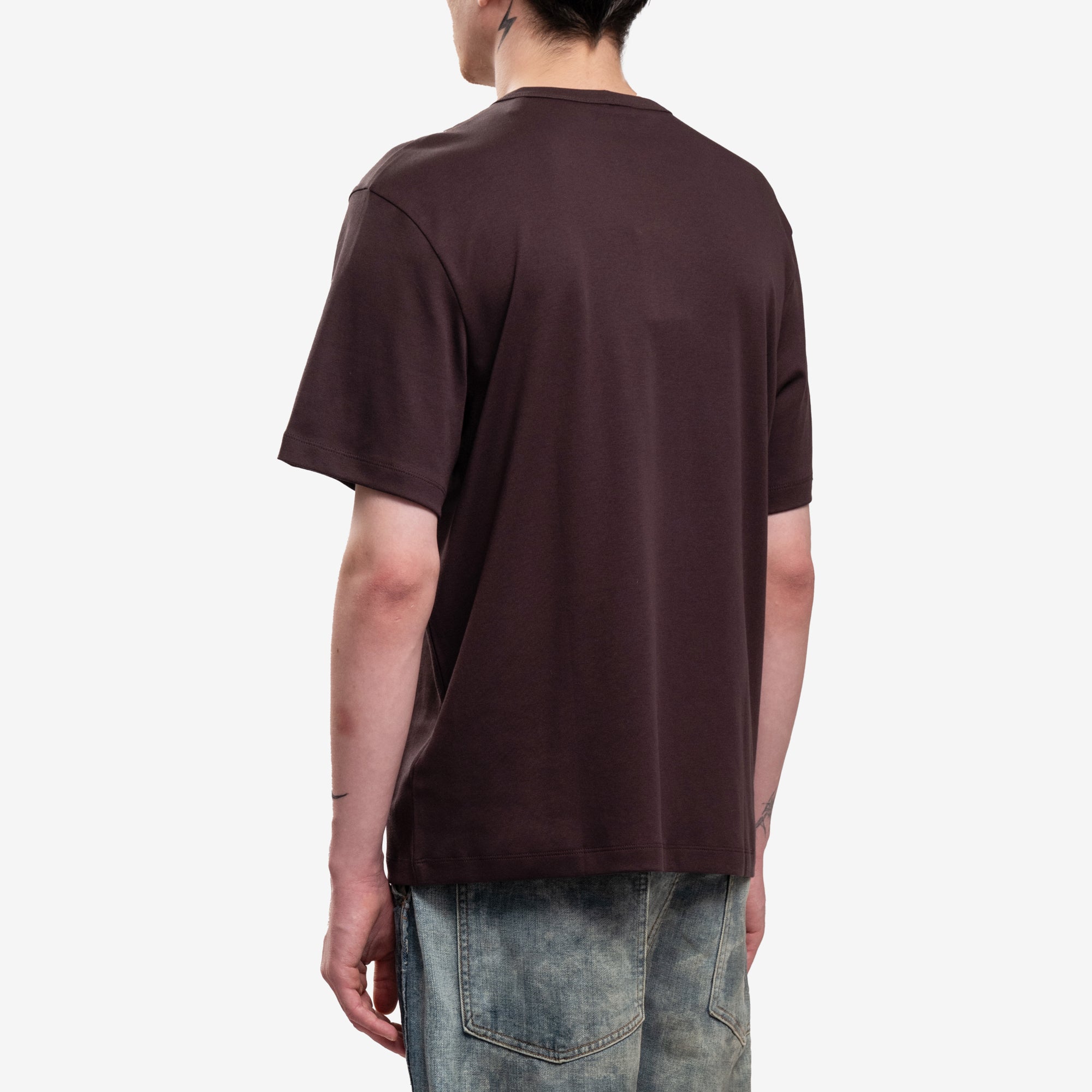 Photo of Helmut Lang Embroidered Logo Over T-Shirt - 4