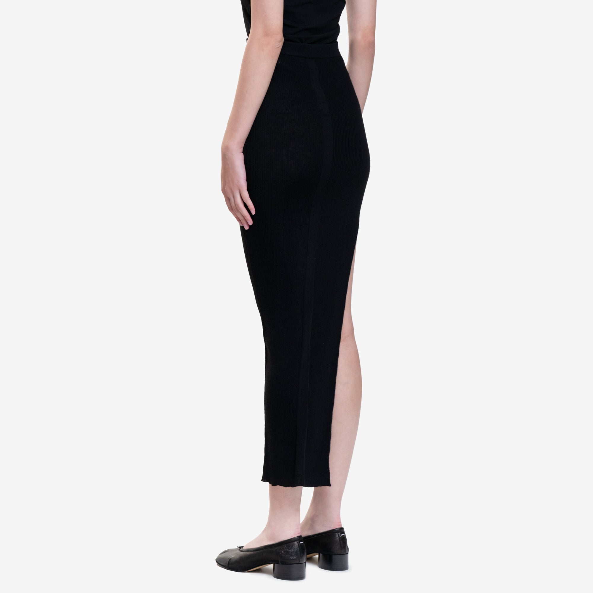 Rick Owens Womens Ziggy Skirt Black - 4