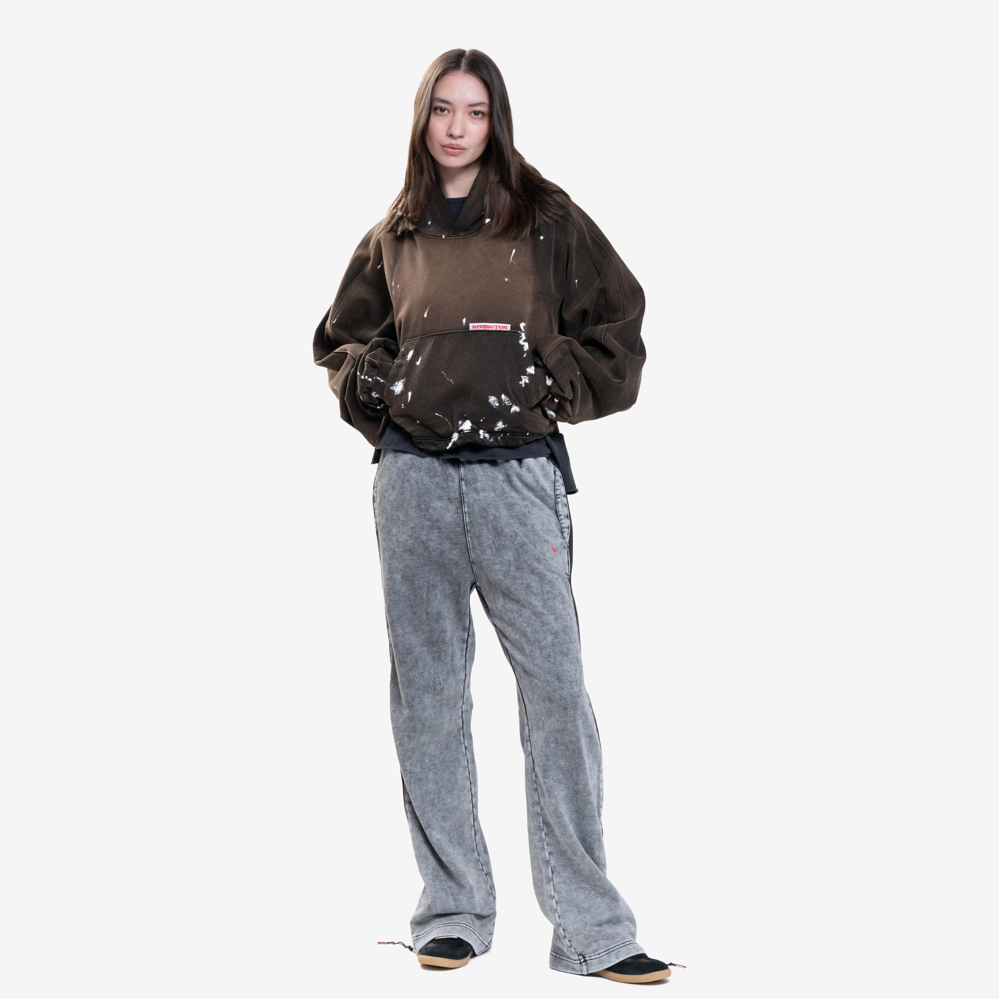 RRR123 Rose Hoody Welder Brown - 2